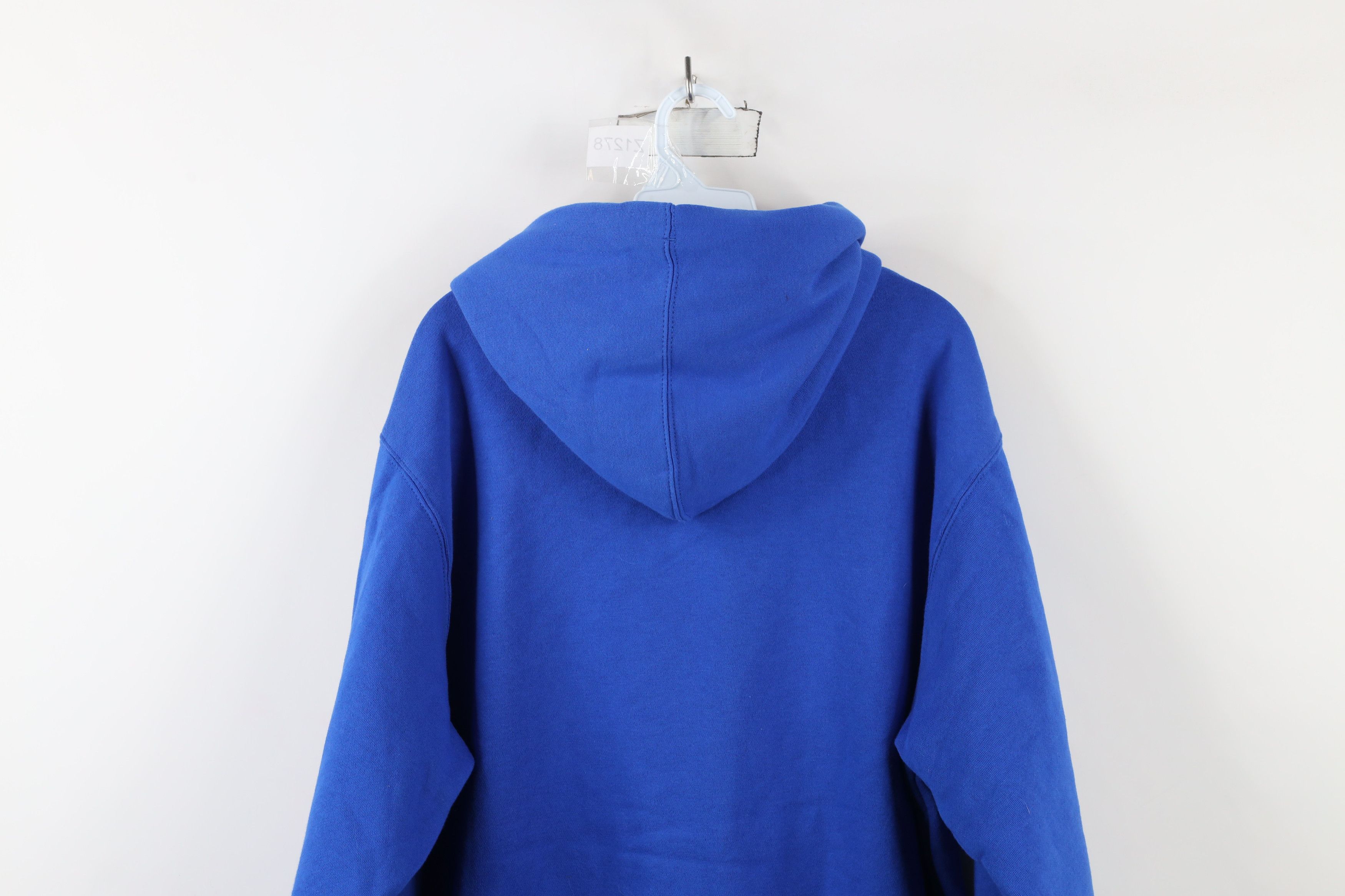 Vintage Vintage 90s Streetwear Double Wall Thermal Lined Hoodie Size US L / EU 52-54 / 3 - 13 Thumbnail