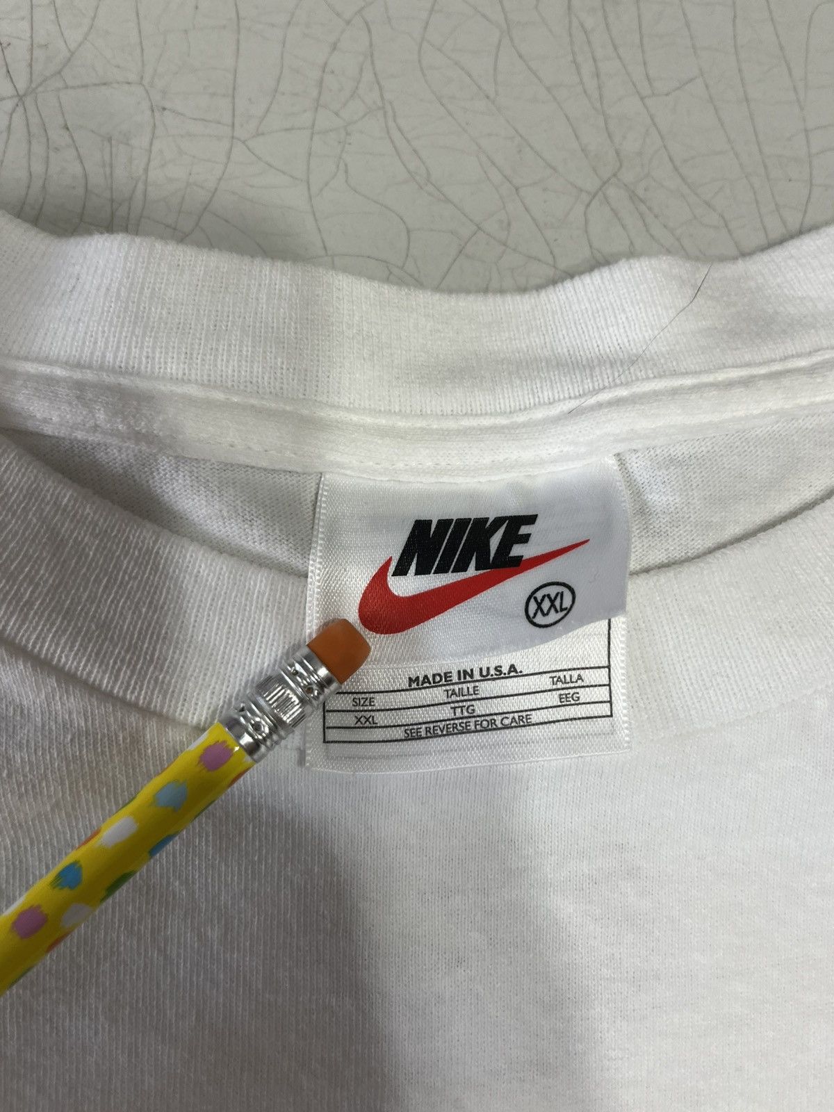 Nike × Vintage Vintage 90s Nike st Mary’s basketball shirt Size US XXL / EU 58 / 5 - 3 Thumbnail