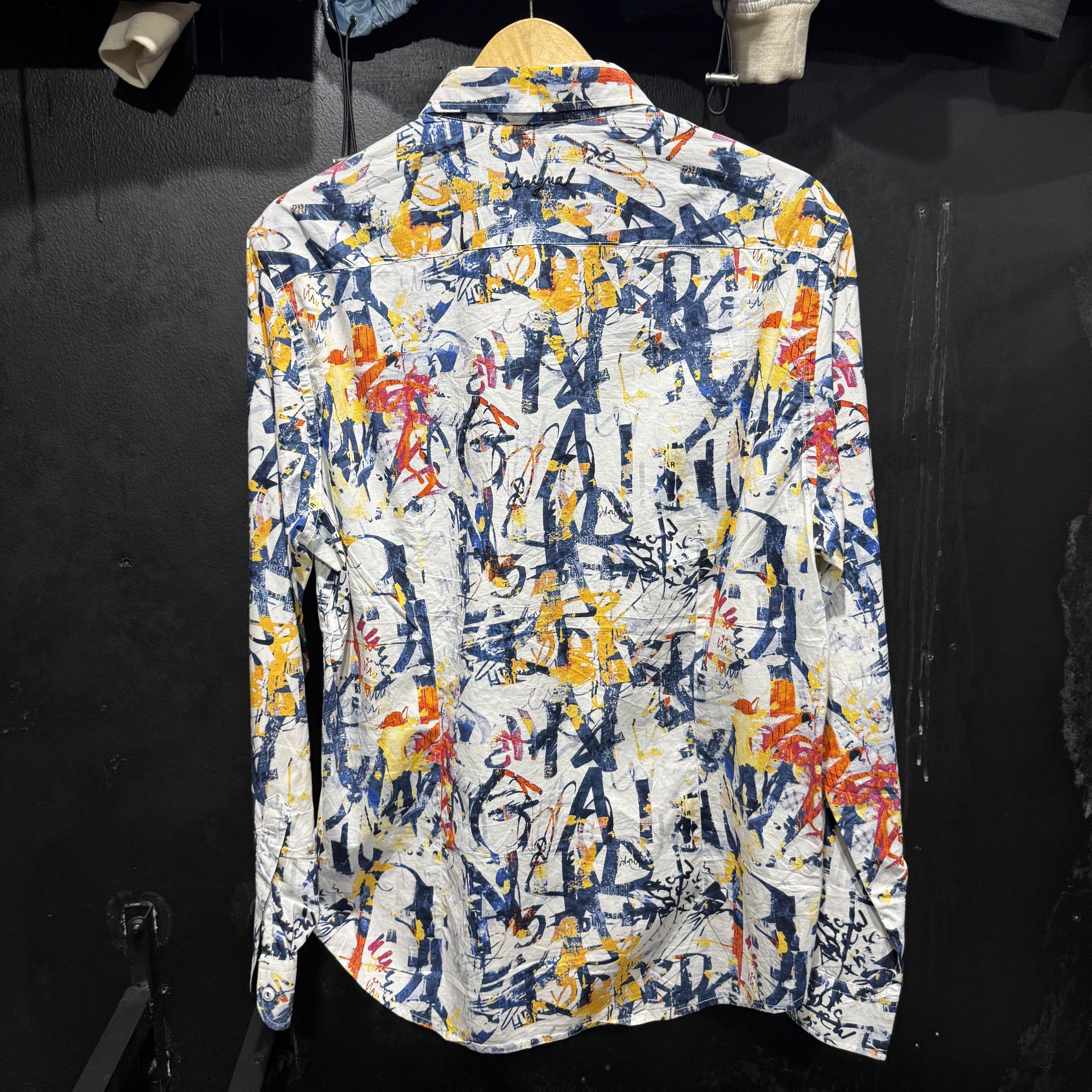 Desigual Desigual Art Slim Shirt Size US XL / EU 56 / 4 - 3 Thumbnail