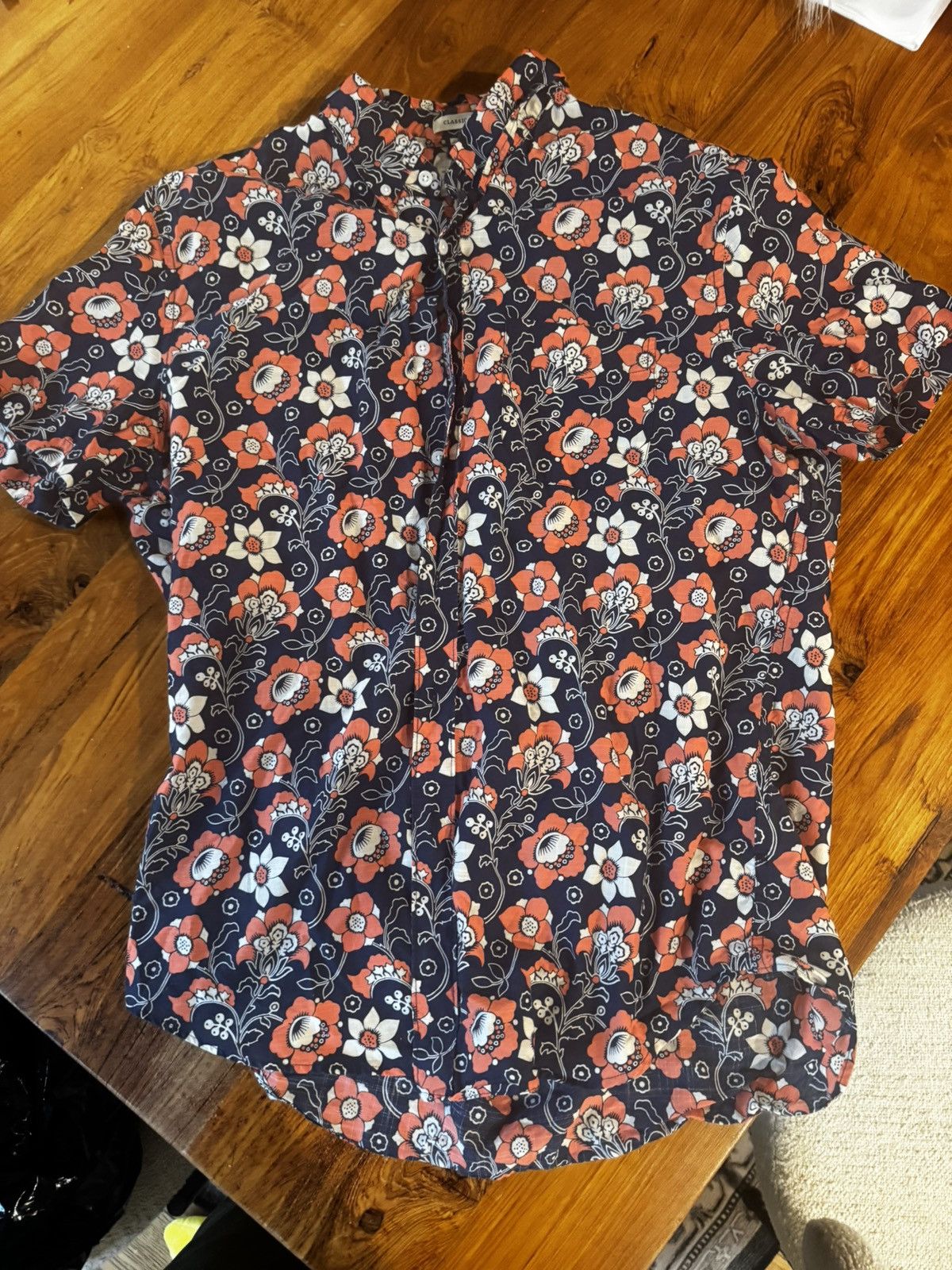 J.Crew J.Crew floral shirt Size US XL / EU 56 / 4 - 1 Thumbnail