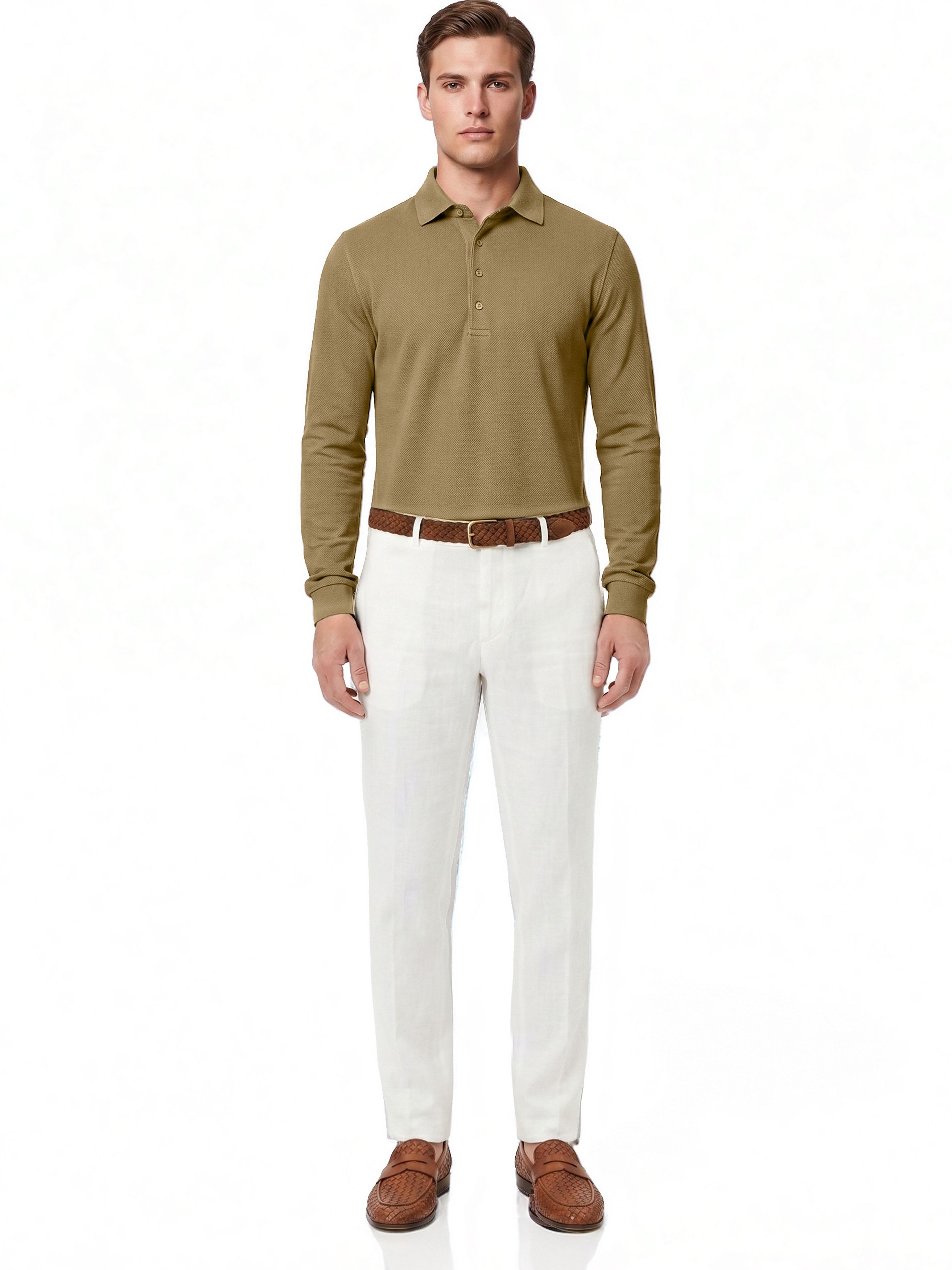 Loro Piana Luxury Tailored Cotton Knit Polo Size US S / EU 44-46 / 1 - 12 Thumbnail