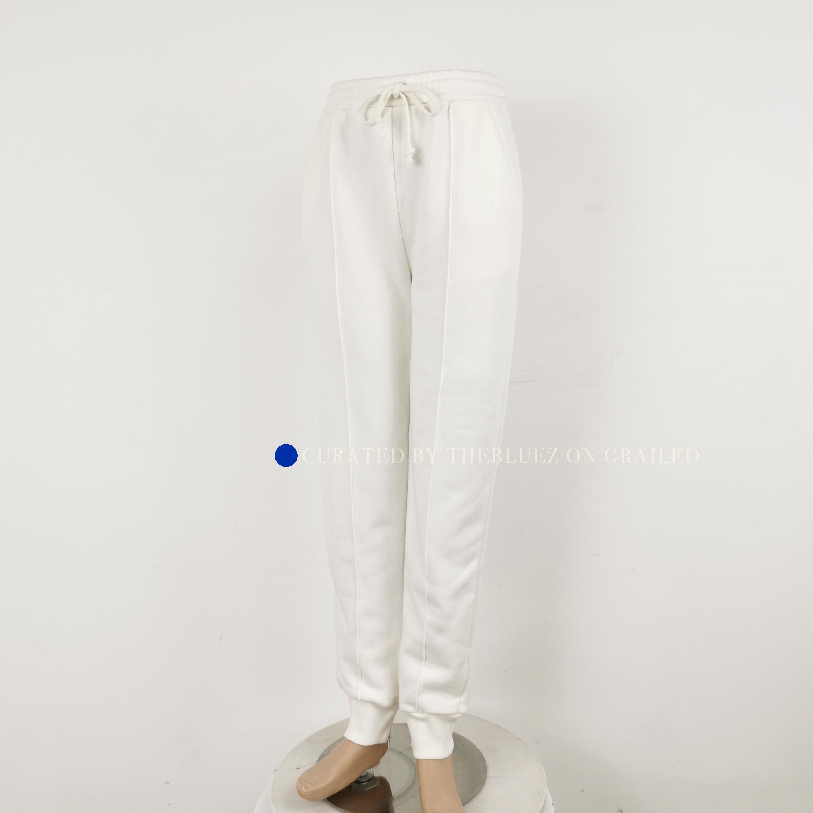 Gucci Classic Logo Print White Sweatpants Size US 30 / EU 46 - 1 Thumbnail