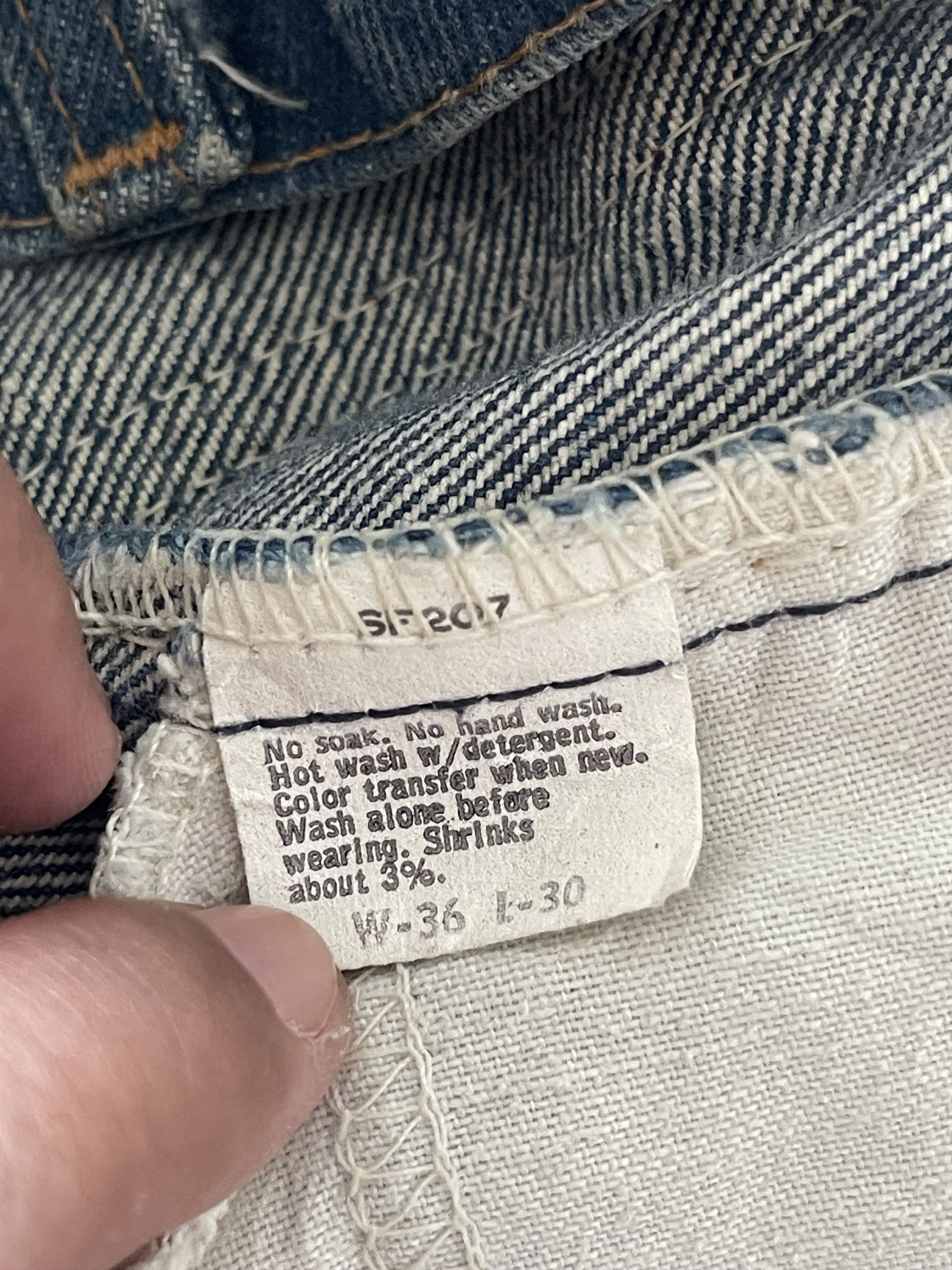 Levi's Vintage Levis 517 Orange tag flare jeans Size US 36 / EU 52 - 4 Thumbnail