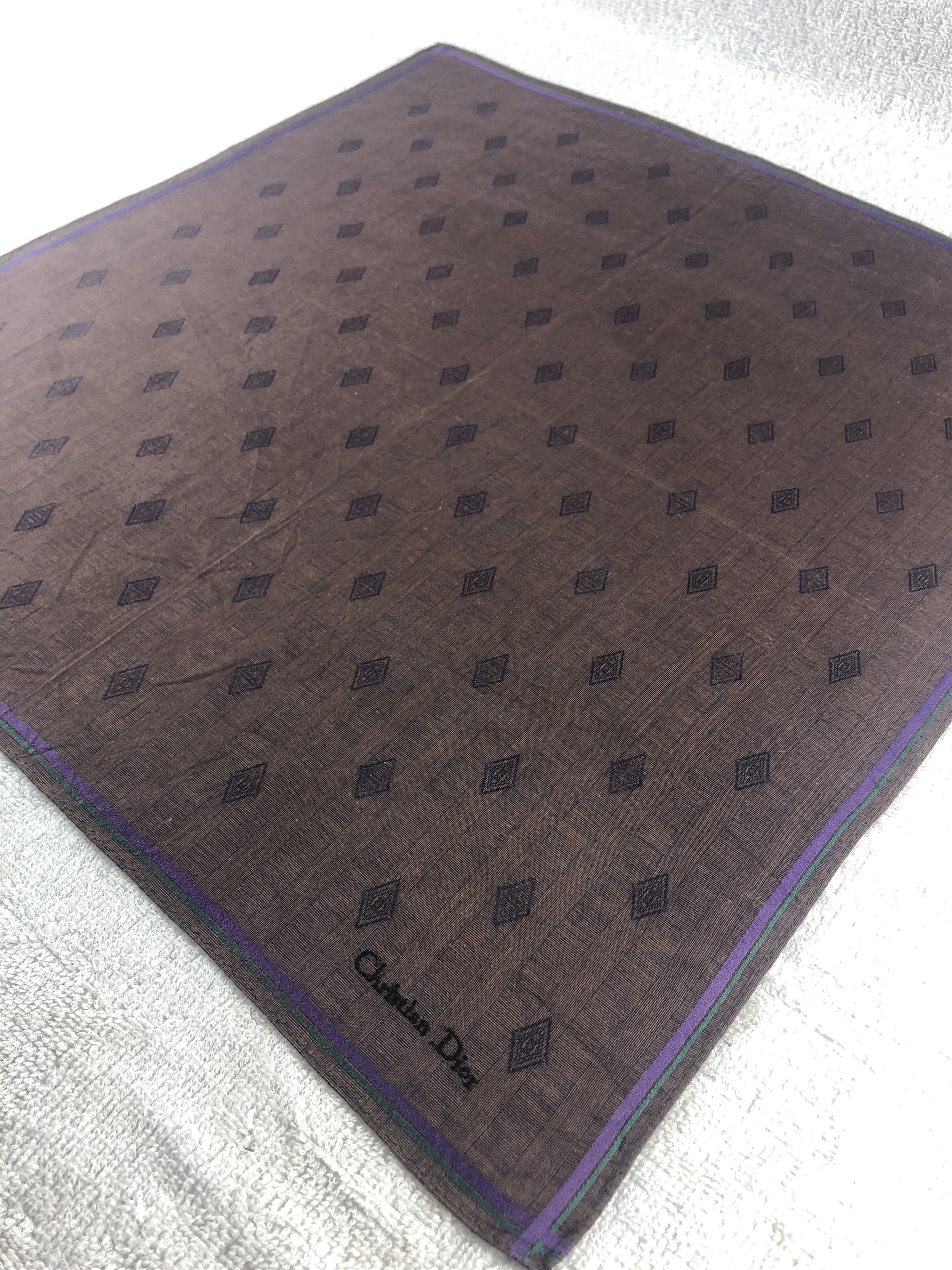 Vintage Christian Dior Handkerchief / Bandana / Neckerchief Size ONE SIZE - 4 Thumbnail