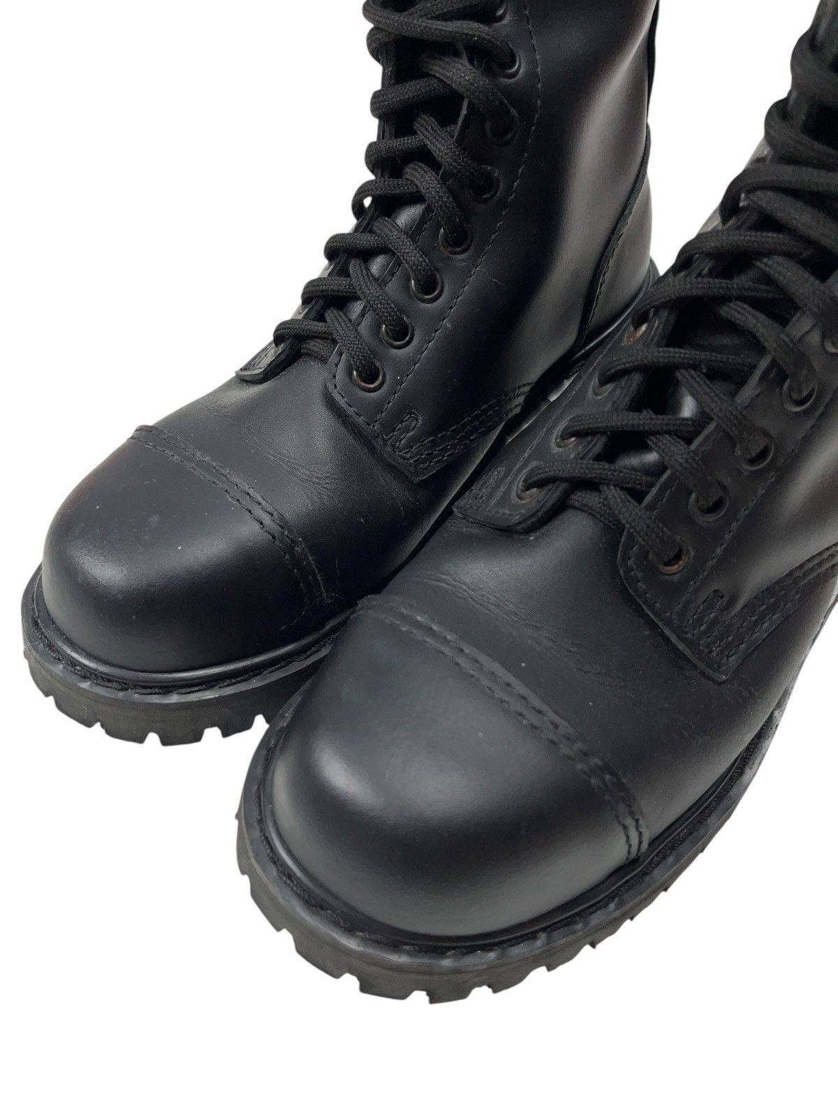 Undercover Vintage Undercover 20 Eye High Leather Combat Boot Steel Toe Size US 9 / EU 42 - 6 Thumbnail