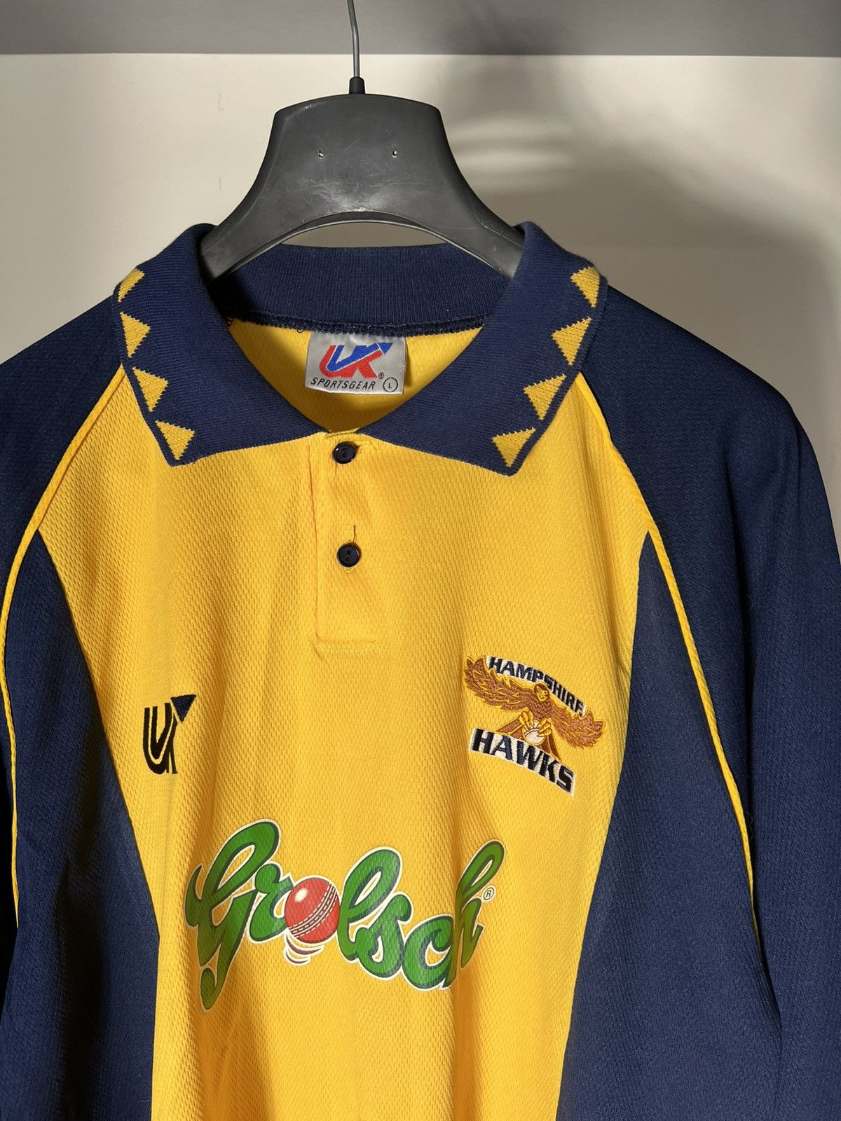 NFL × Vintage VERY RARE HAMPSHIRE HAWKS RETRO RUGBY JERSEY BLOKE Y2K 90s Size US L / EU 52-54 / 3 - 3 Thumbnail