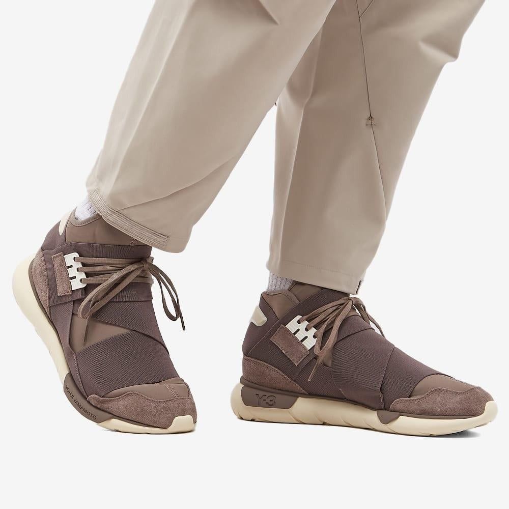 Yohji Yamamoto Y-3 Qasa High “Grey / Off-White” by Yohji Yamamoto Size US 9 / EU 42 - 7 Thumbnail