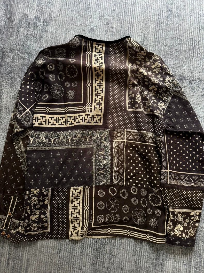 Visvim visvim 19SS ICT TUNIC P.O. Original Limited Black Cashew Fl Size US L / EU 52-54 / 3 - 2 Thumbnail