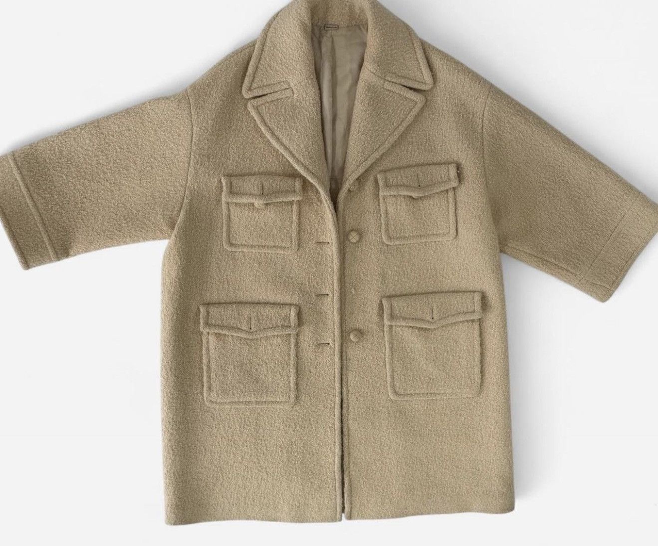 Gucci Gucci Four-Pocket Wool Bouclé Jacket - Size 36 (US 0-2) Size XS / US 0-2 / IT 36-38 - 2 Thumbnail