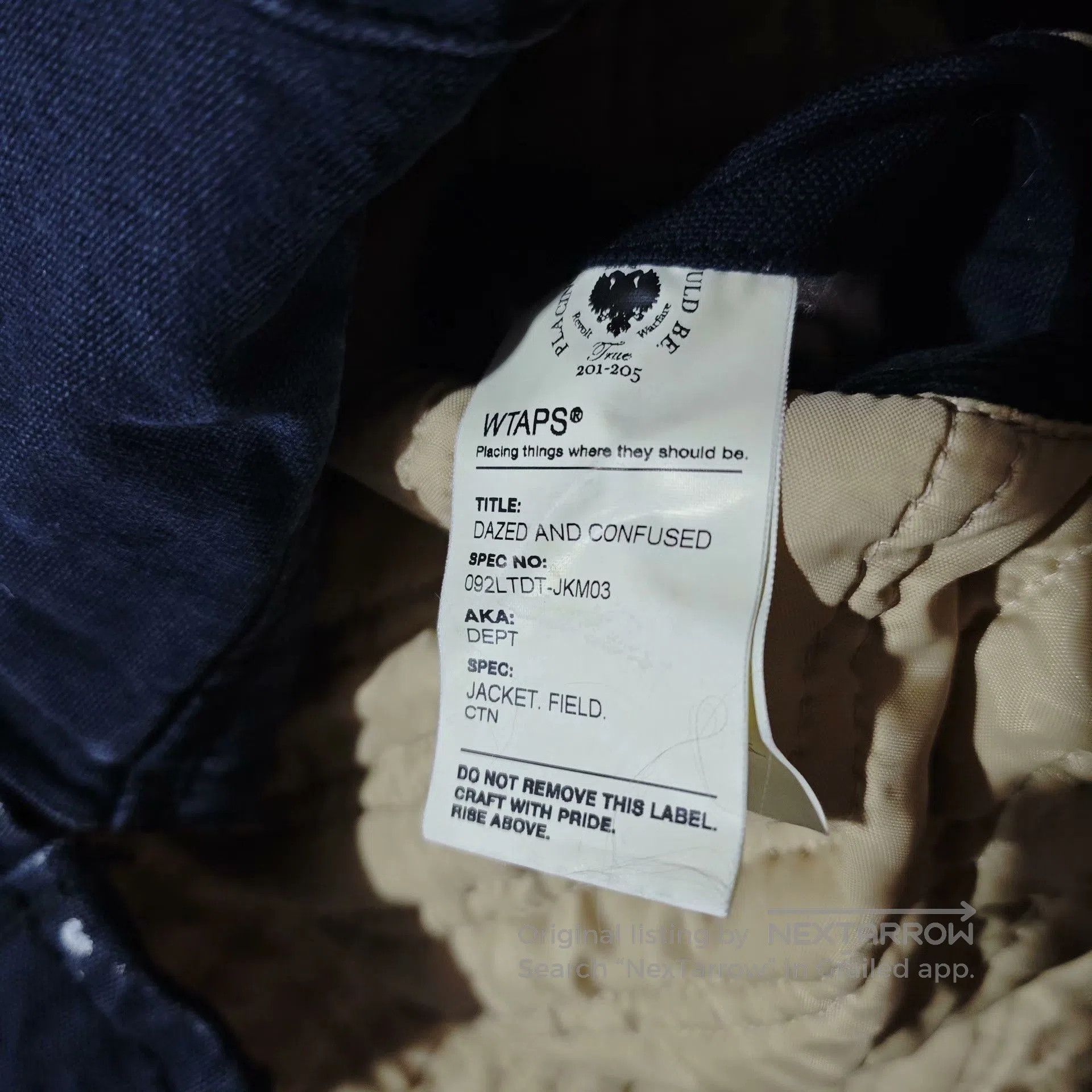 Wtaps Wtaps 09AW Dazed and Confused Jacket. Size US S / EU 44-46 / 1 - 6 Thumbnail