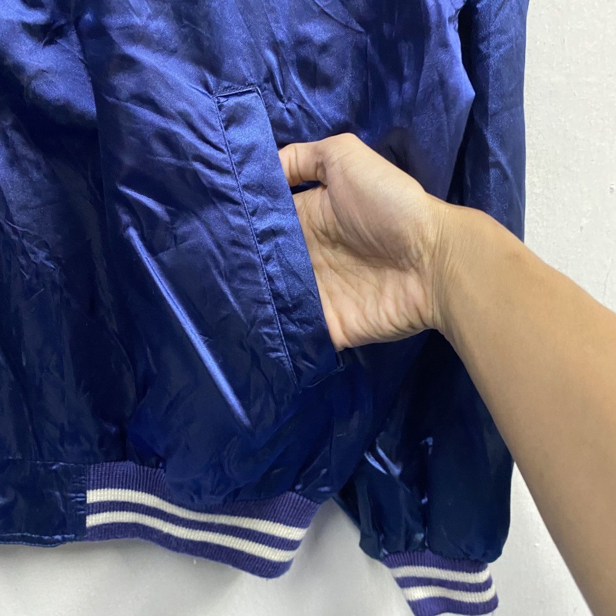 Colmar Vintage Colmar Italy Spell Out Big Logo Baseball Jacket Size US M / EU 48-50 / 2 - 8 Thumbnail