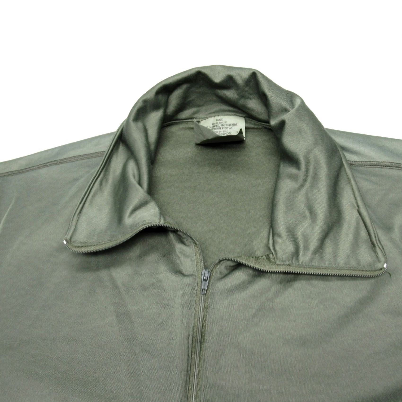 Vintage VINTAGE Military Shirt Men Large Green Long Sleeve Soft Thermal Heat Sleep Retentive Size US L / EU 52-54 / 3 - 5 Thumbnail