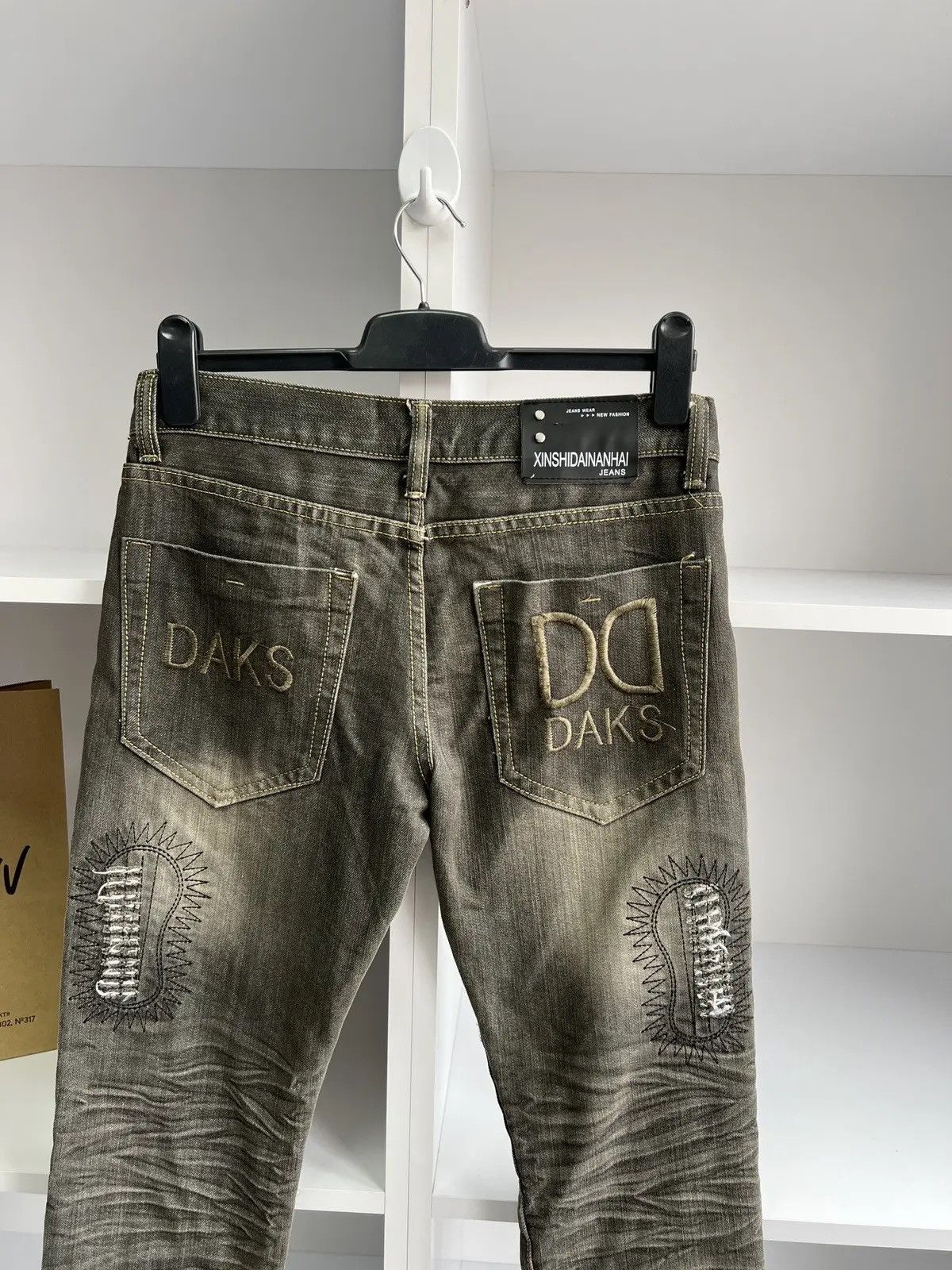 Japanese Brand × Vintage Vintage Japanese Style Archival Embroidered Pants Size US 32 / EU 48 - 10 Thumbnail