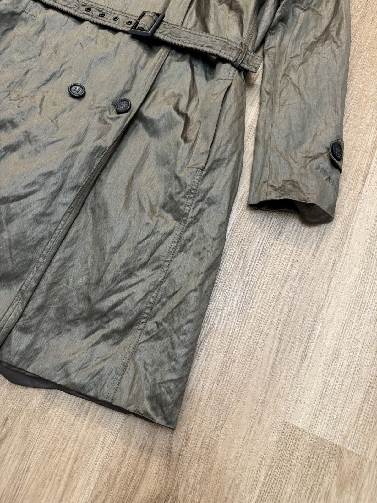 Marella Marella Double Breasted Trench Coat Belt M Size M / US 6-8 / IT 42-44 - 4 Thumbnail