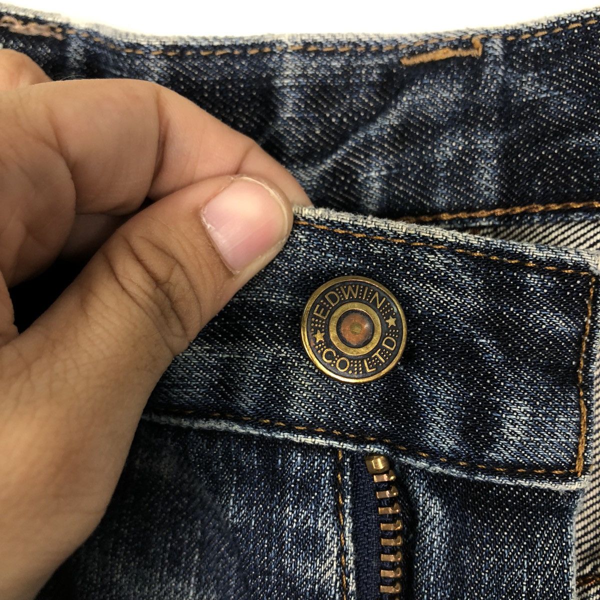 Japanese Brand 🔥90’s Vintage Edwin Denim Jeans Japan Made Size US 34 / EU 50 - 12 Thumbnail