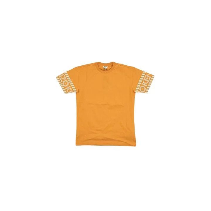 Kenzo KENZO Logo Print Orange Short Sleeve T-Shirt -2507 Size US XS / EU 42 / 0 - 1 Thumbnail