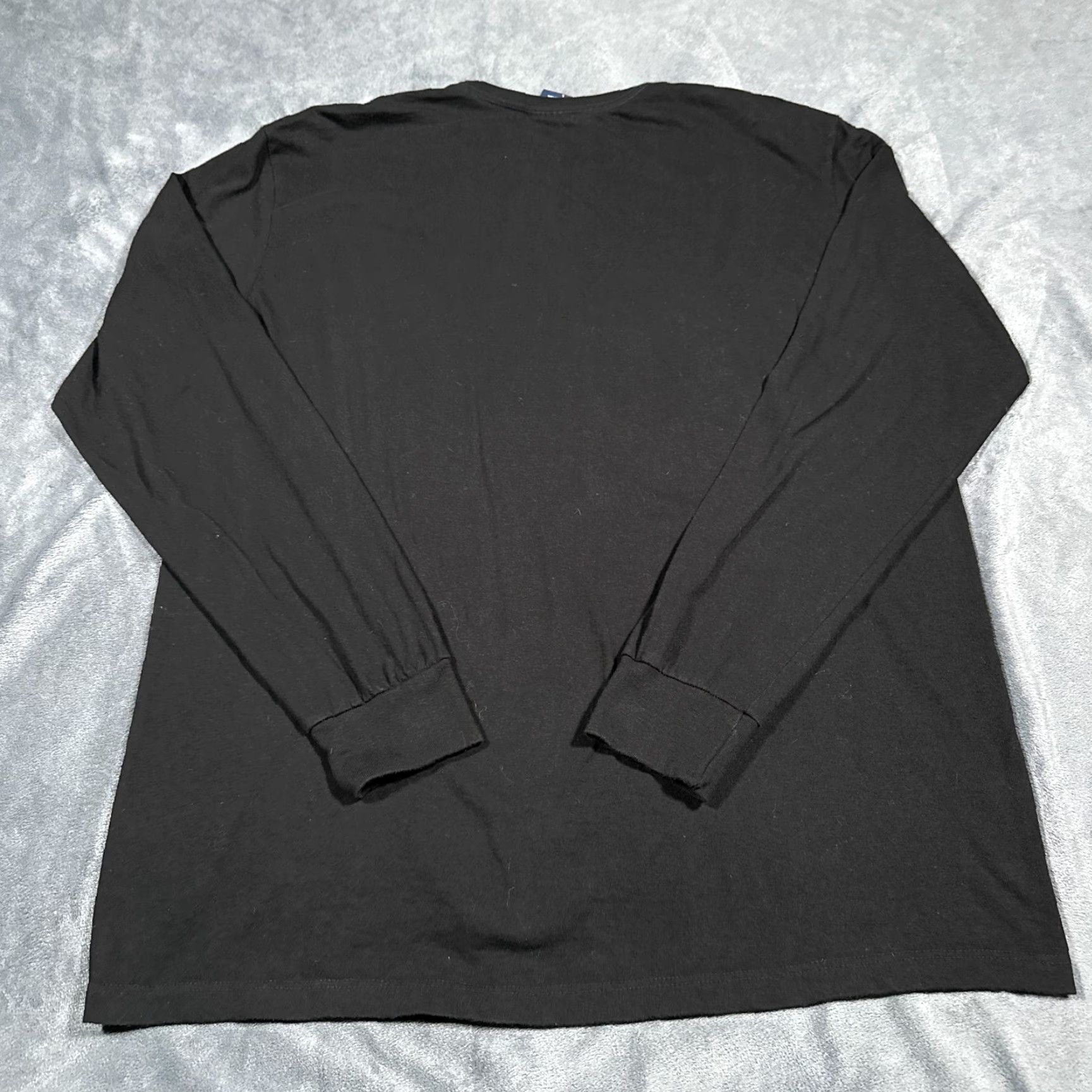 Polo Ralph Lauren VINTAGE Polo Ralph Lauren Shirt Mens Large Crew Neck Long Sleeve 90s Sports Logo Polo Sport Black Size US L / EU 52-54 / 3 - 6 Thumbnail