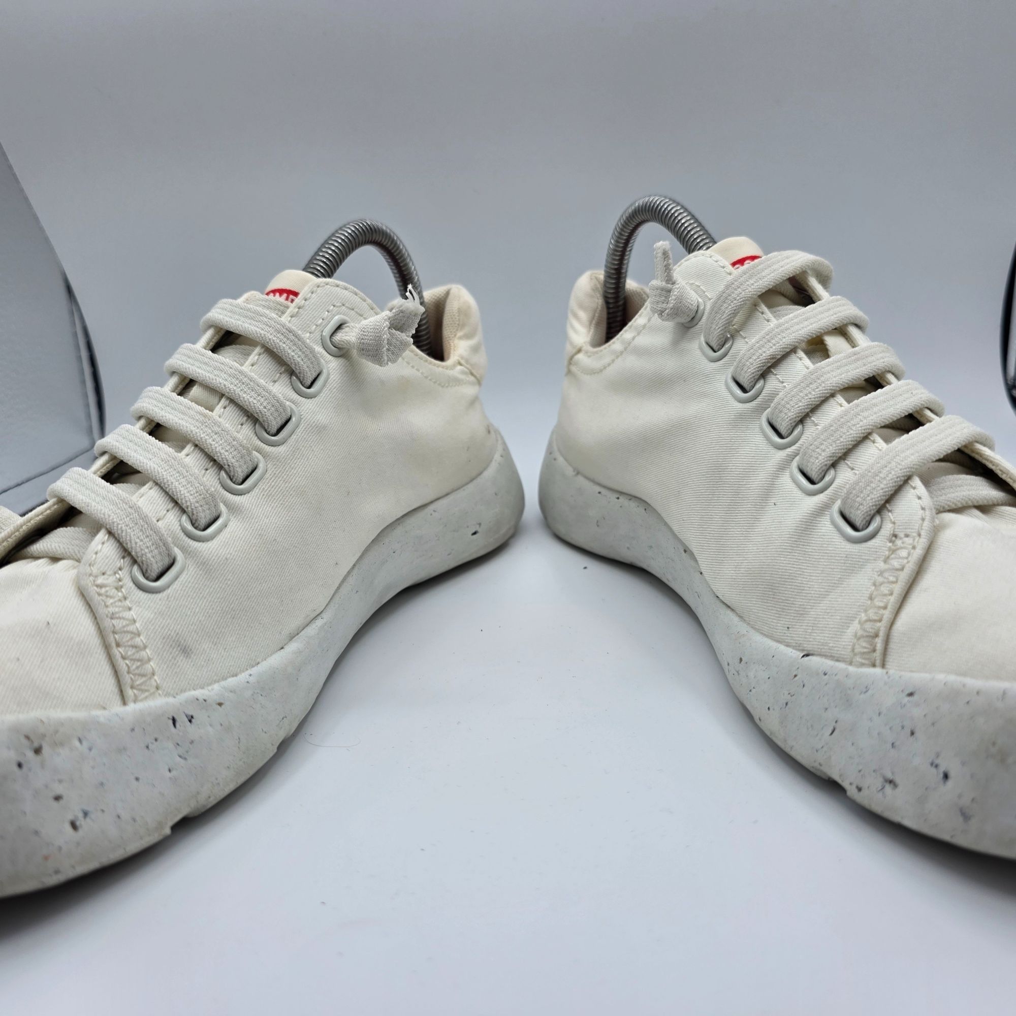 Camper Camper Peu Stadium Mens Size 7 White Red Sneaker Shoes Casua Size US 7 / EU 40 - 3 Thumbnail