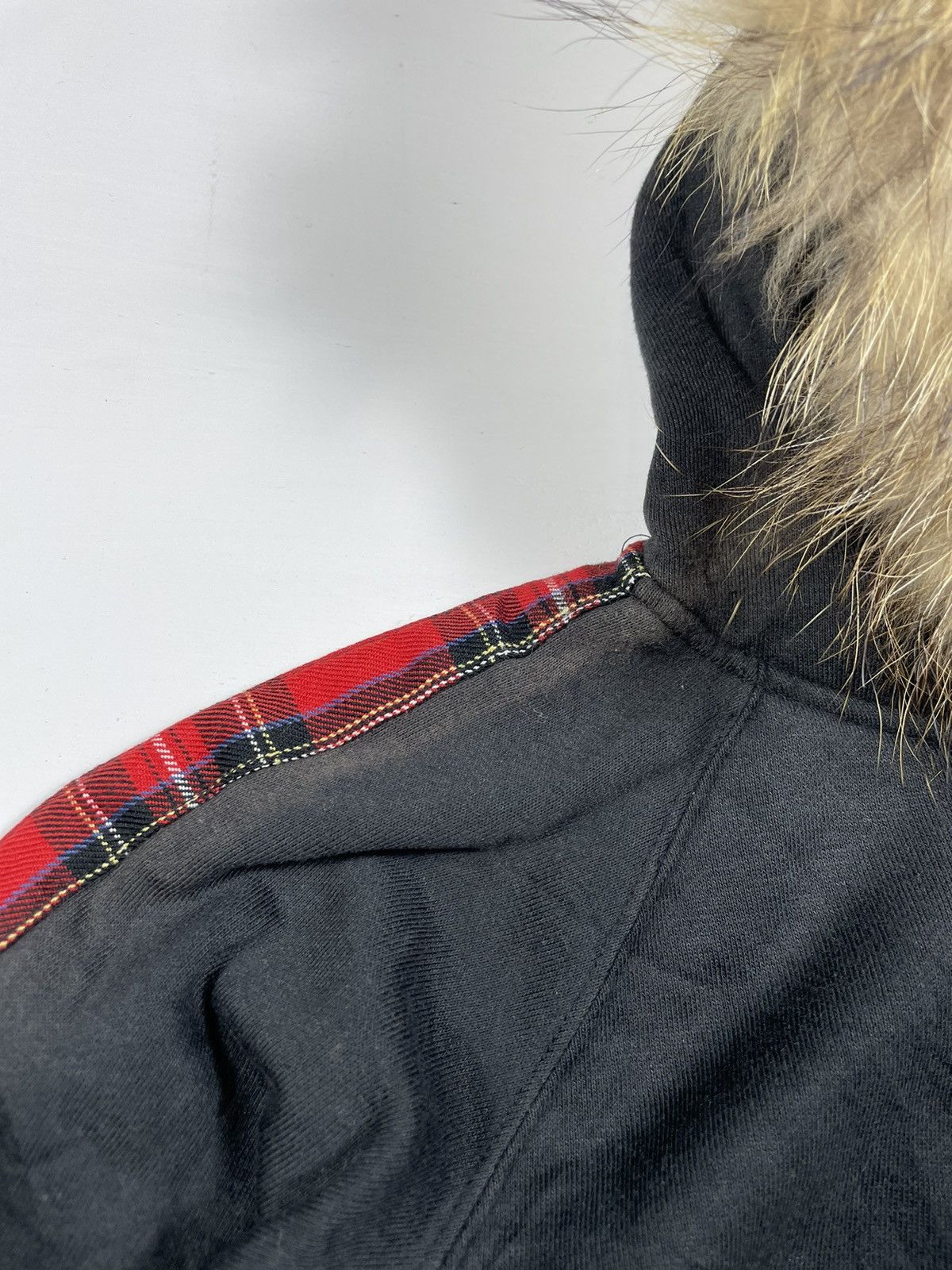 If Six Was Nine Receptive poem skull Black faded Fur Hoodie style Size US S / EU 44-46 / 1 - 6 Thumbnail