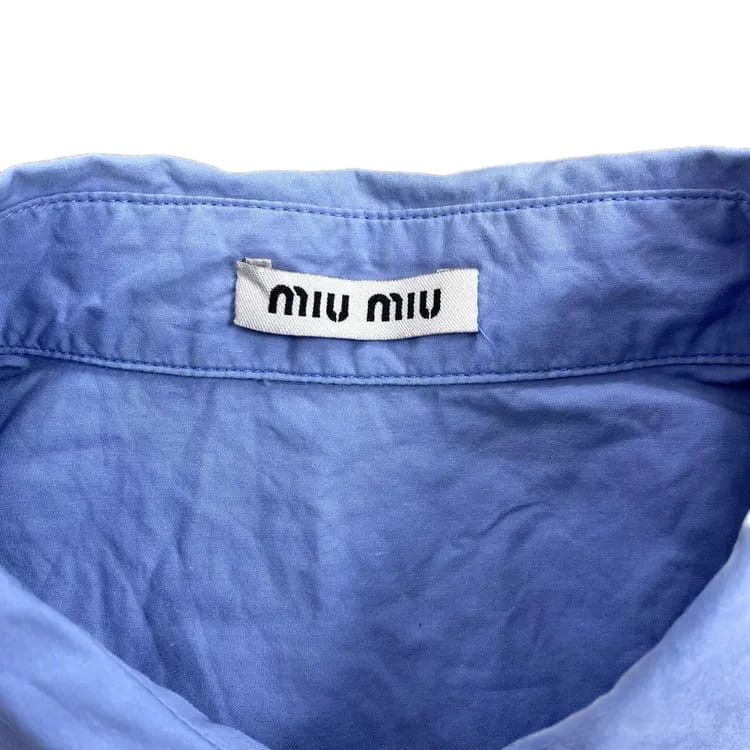 Miu Miu Miu Miu Basic Shirt Size XS / US 0-2 / IT 36-38 - 5 Thumbnail