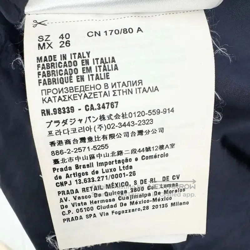 Miu Miu Miu Miu Blue Cotton Women's Puffer Jacket . Size M / US 6-8 / IT 42-44 - 4 Thumbnail