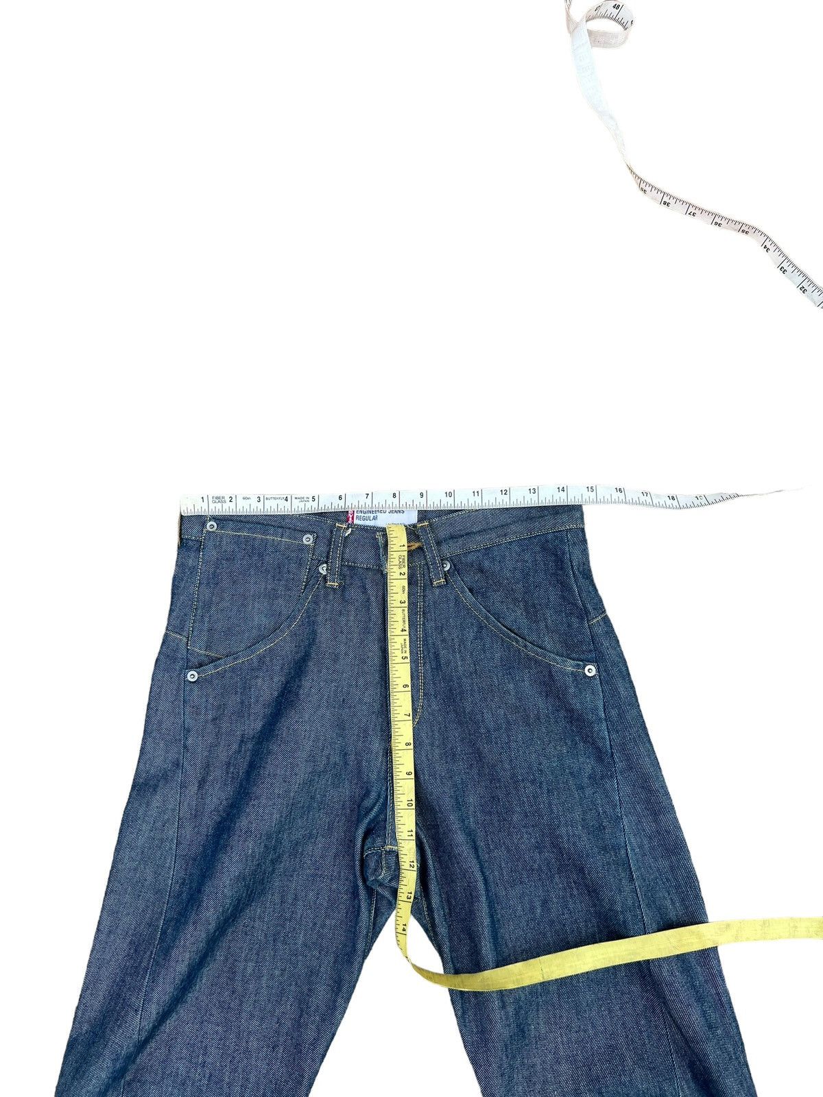 Japanese Brand Vintage Levi’s Engineered Jeans Japan Regular Denim Size US 29 - 3 Thumbnail