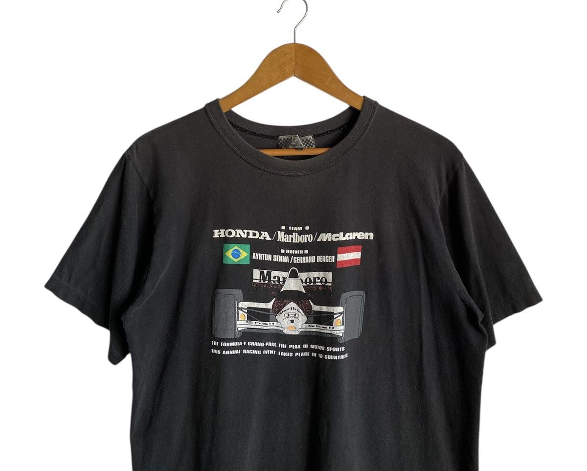 Vintage Rare🔥Vintage Honda F-1 Collection Shirt Big Logo Spell Out Size US L / EU 52-54 / 3 - 2 Thumbnail