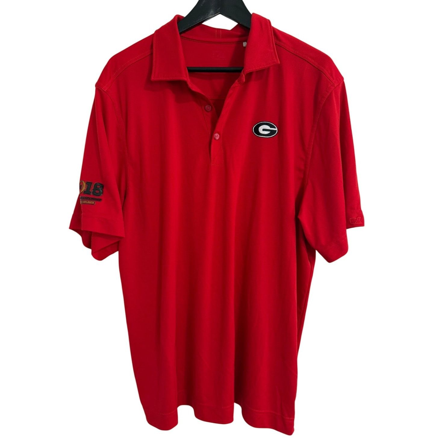 Cutter & Buck Georgia Bulldogs 2018 National Championship Polo Size XL Size US XL / EU 56 / 4 - 1 Thumbnail