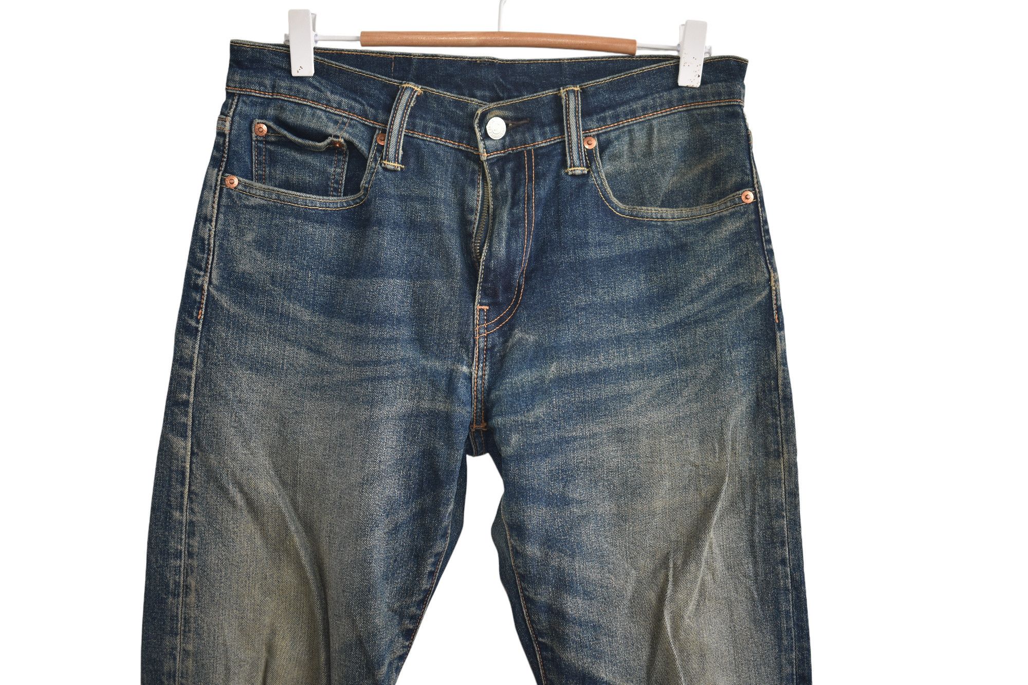Levi's Vintage Levi's 502 Distress Denim W29 Size US 29 - 2 Thumbnail