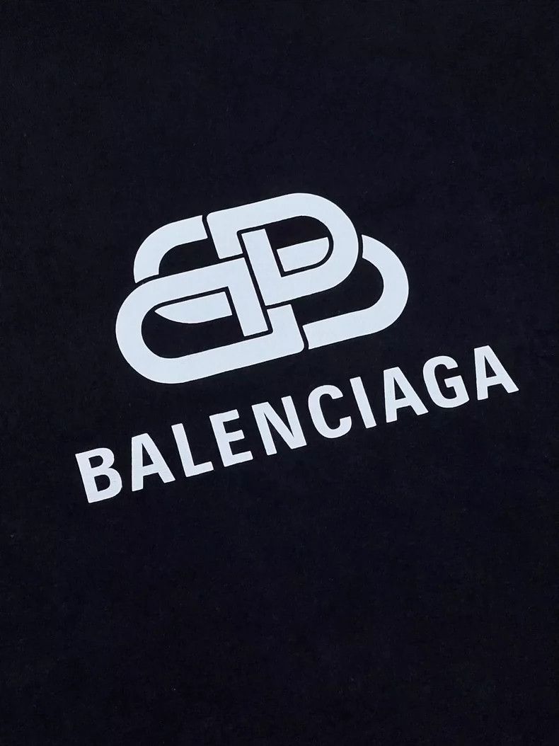 Balenciaga Balenciaga Buckle Logo Short Sleeve Black S Size Size US S / EU 44-46 / 1 - 2 Thumbnail