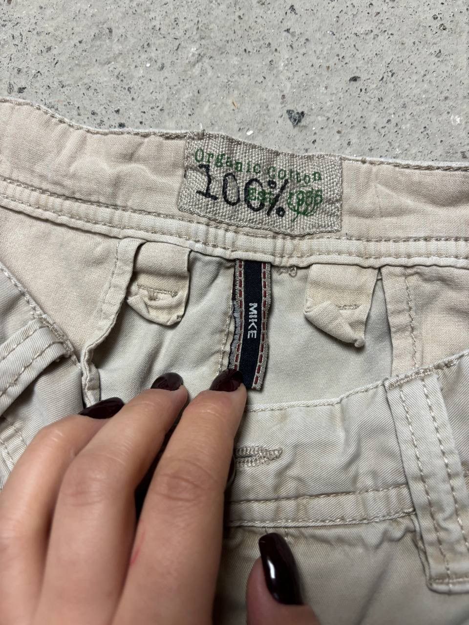 Japanese Brand × Vintage Vintage Y2K Charles Vogele Cargo Baggi Short Size US 36 / EU 52 - 4 Thumbnail