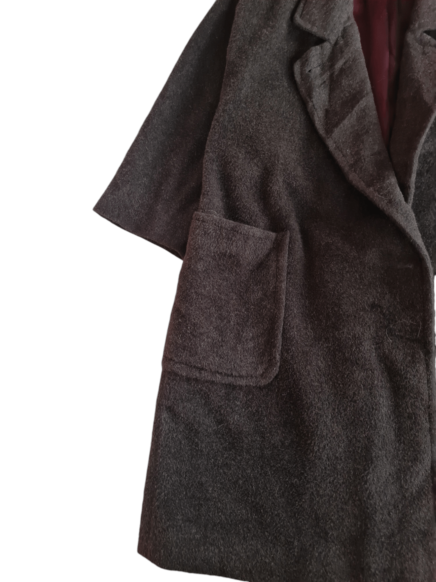 Calvin Klein × Vintage Calvin Klein Wool Coat Jacket Size US L / EU 52-54 / 3 - 4 Thumbnail