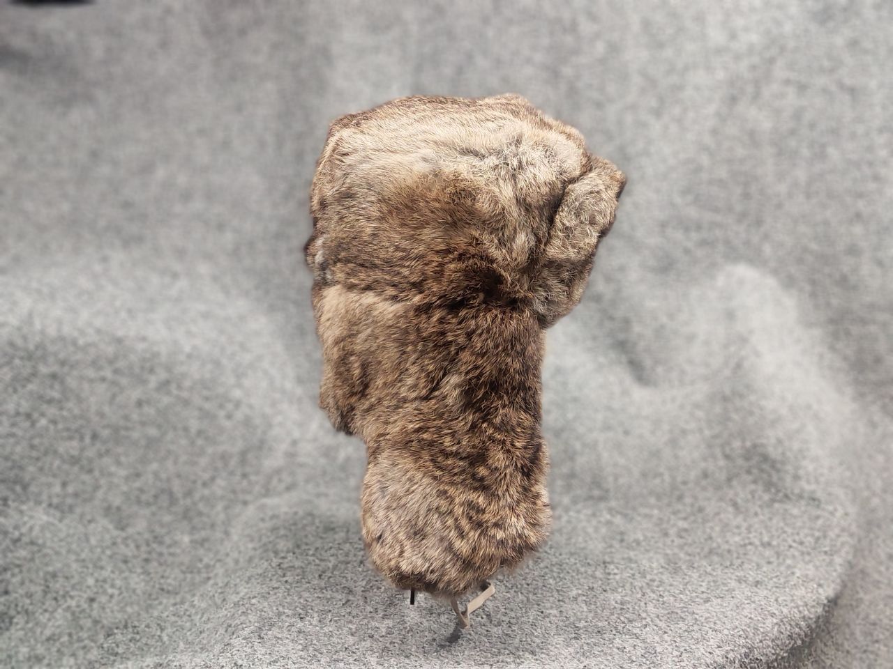 If Six Was Nine Vintage Crazy Ushanka Hat of natural Beige Fur Y2K Style Size ONE SIZE - 11 Thumbnail
