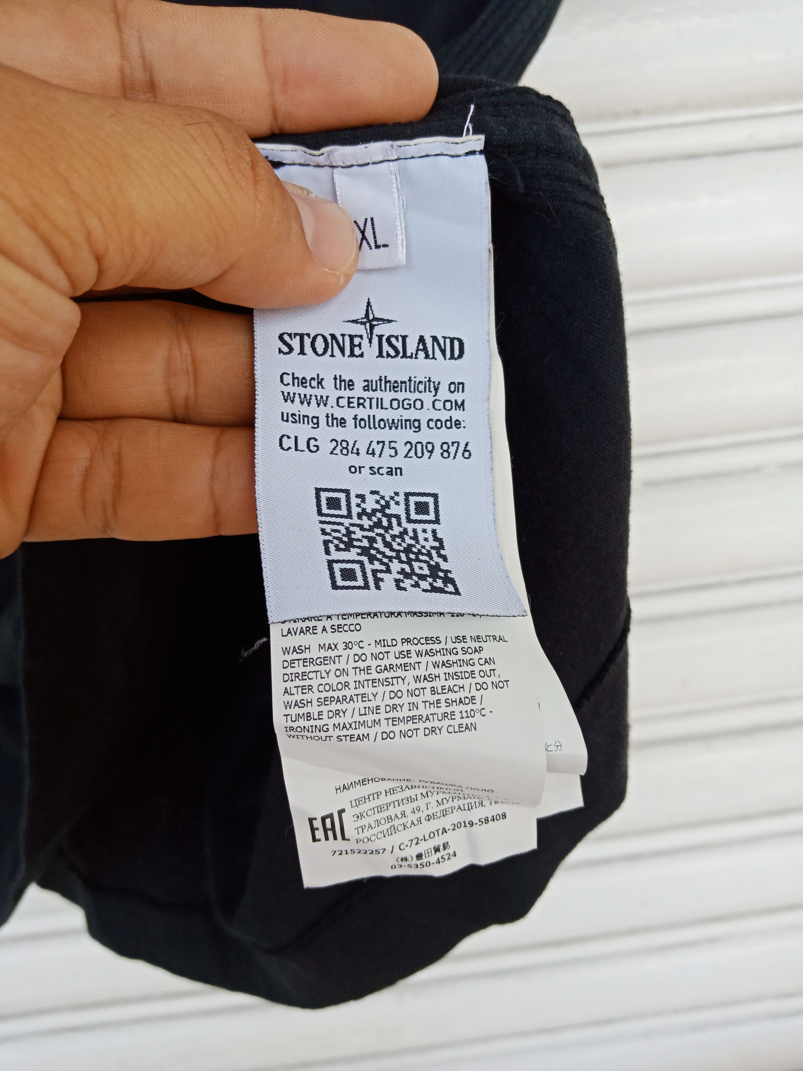 Stone Island SS2020 Stone Island Polo Made in Italy Size US L / EU 52-54 / 3 - 5 Thumbnail
