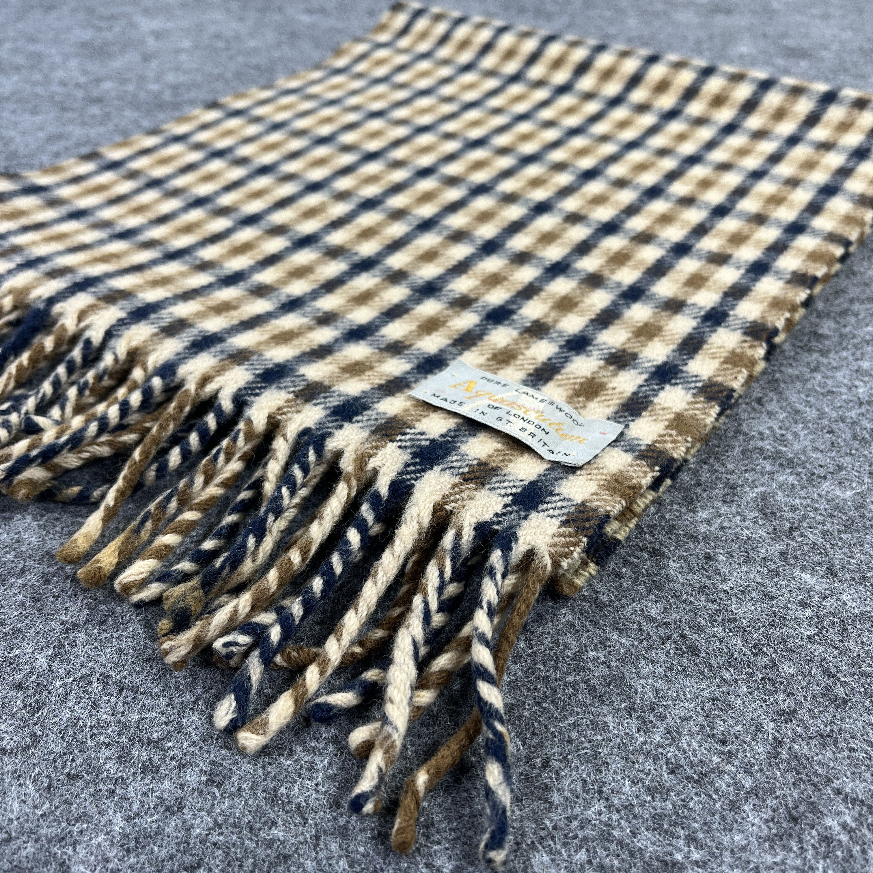 Aquascutum Aquascutum Scarf / Muffler / Neckwear T993 Size ONE SIZE - 11 Thumbnail