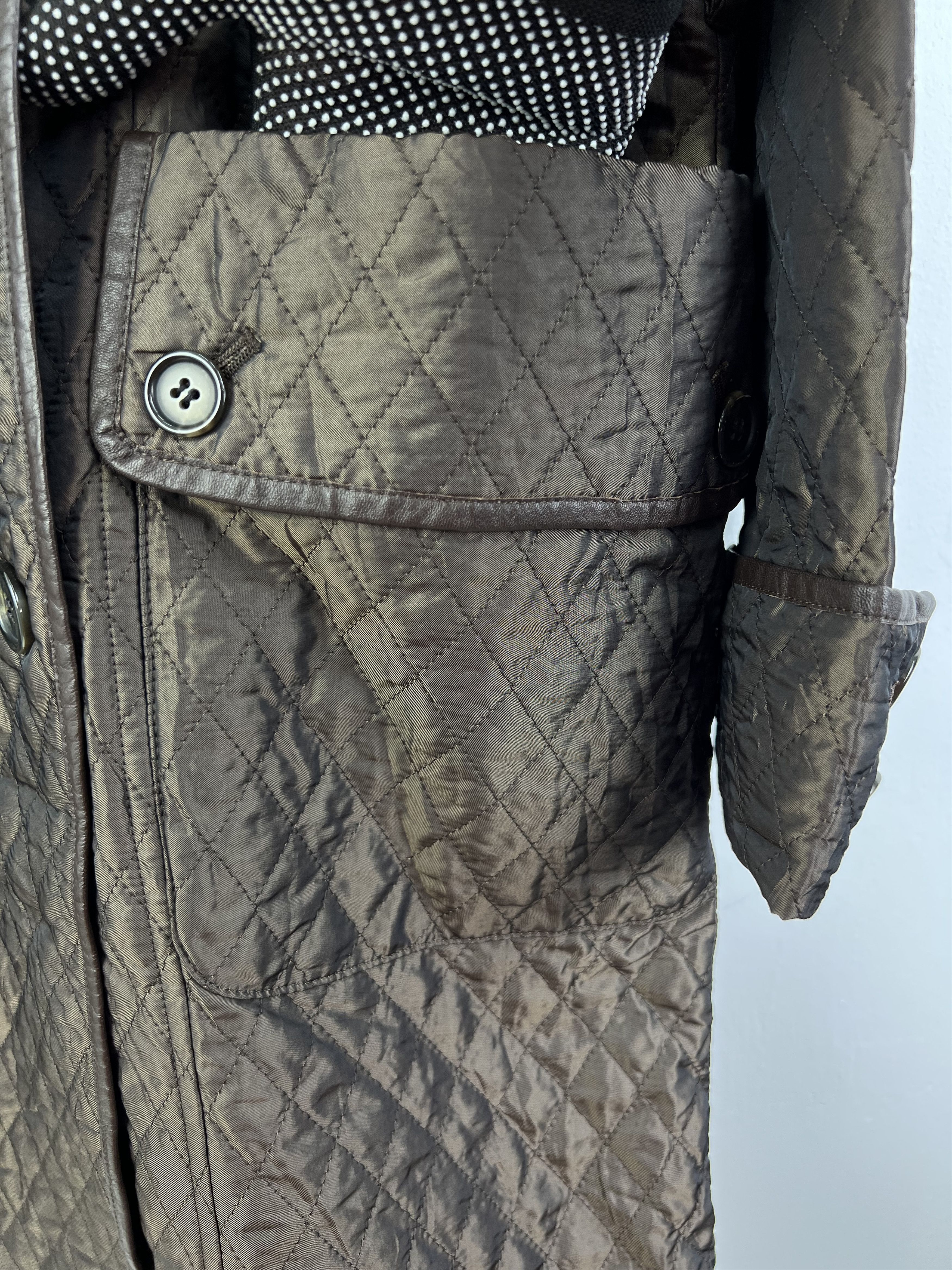 Designer × Vintage Vintage Christian Aujard Lined Polyester Coat (M) GTMPT045 Size M / US 6-8 / IT 42-44 - 3 Thumbnail