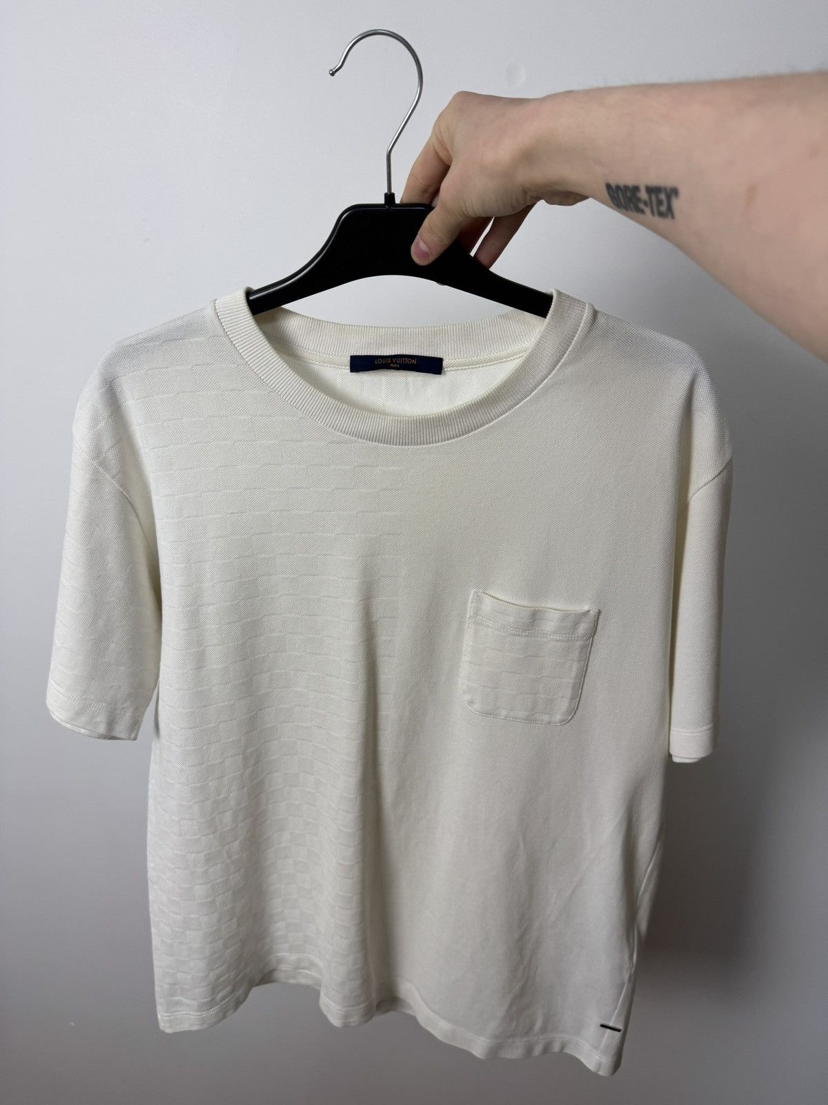 Louis Vuitton Louis Vuitton Virgil Abloh Damier Jacquard Pocket Rare Size US L / EU 52-54 / 3 - 13 Thumbnail