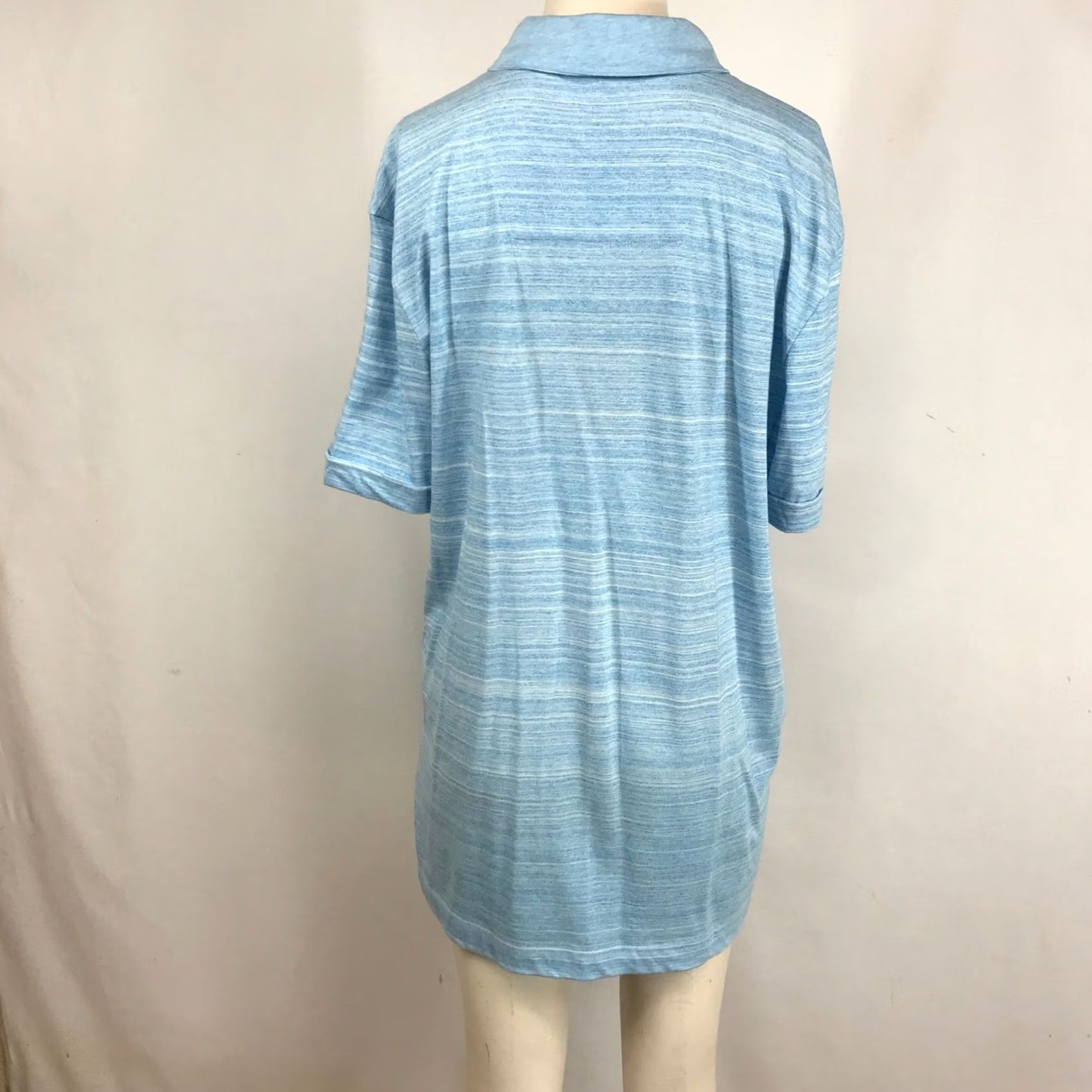 Hugo Boss VINTAGE? No. Hugo Boss Pelham 03 Polo Shirt Slim Fit Light Blue Space Dye Jersey Mens XL NEW Size US XL / EU 56 / 4 - 5 Thumbnail