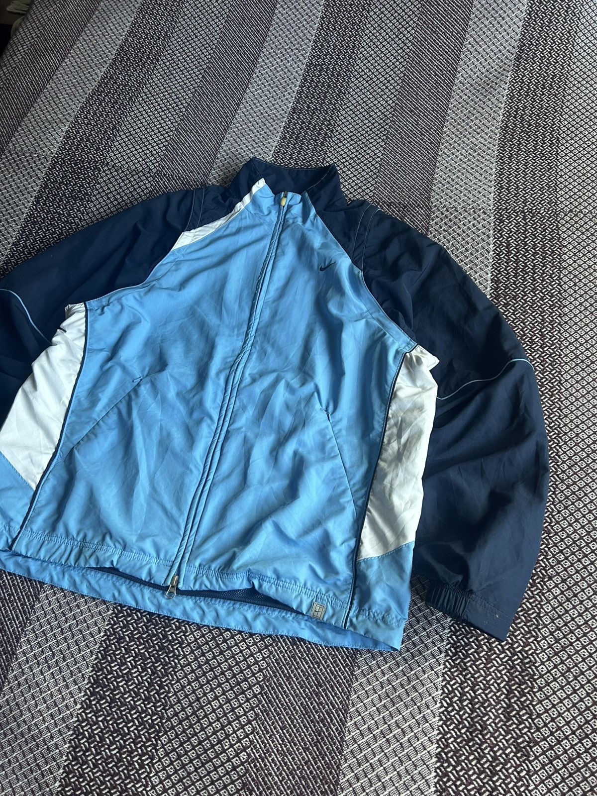 Nike Vintage Nike 2 in 1 Jacket & Vest Drill Style Streetwear L Size US L / EU 52-54 / 3 - 5 Thumbnail