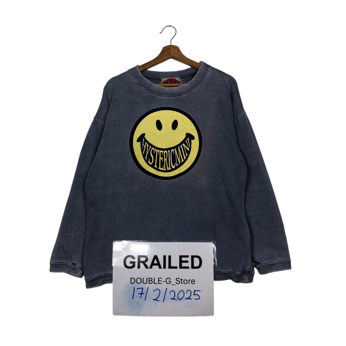 Hysteric Glamour 📌Long Sleeve Sweatshirt Hysteric Glamour Big Logo Size US S / EU 44-46 / 1 - 1 Thumbnail