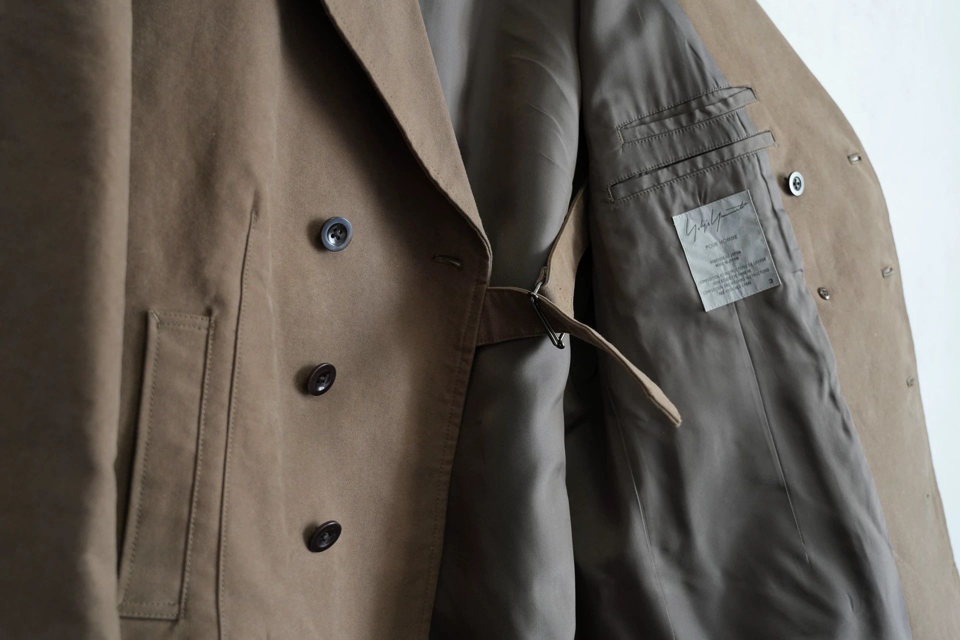 Yohji Yamamoto Yohji Yamamoto 11AW DB Leather Collar Jacket J61 Size 3 Size US L / EU 52-54 / 3 - 7 Thumbnail