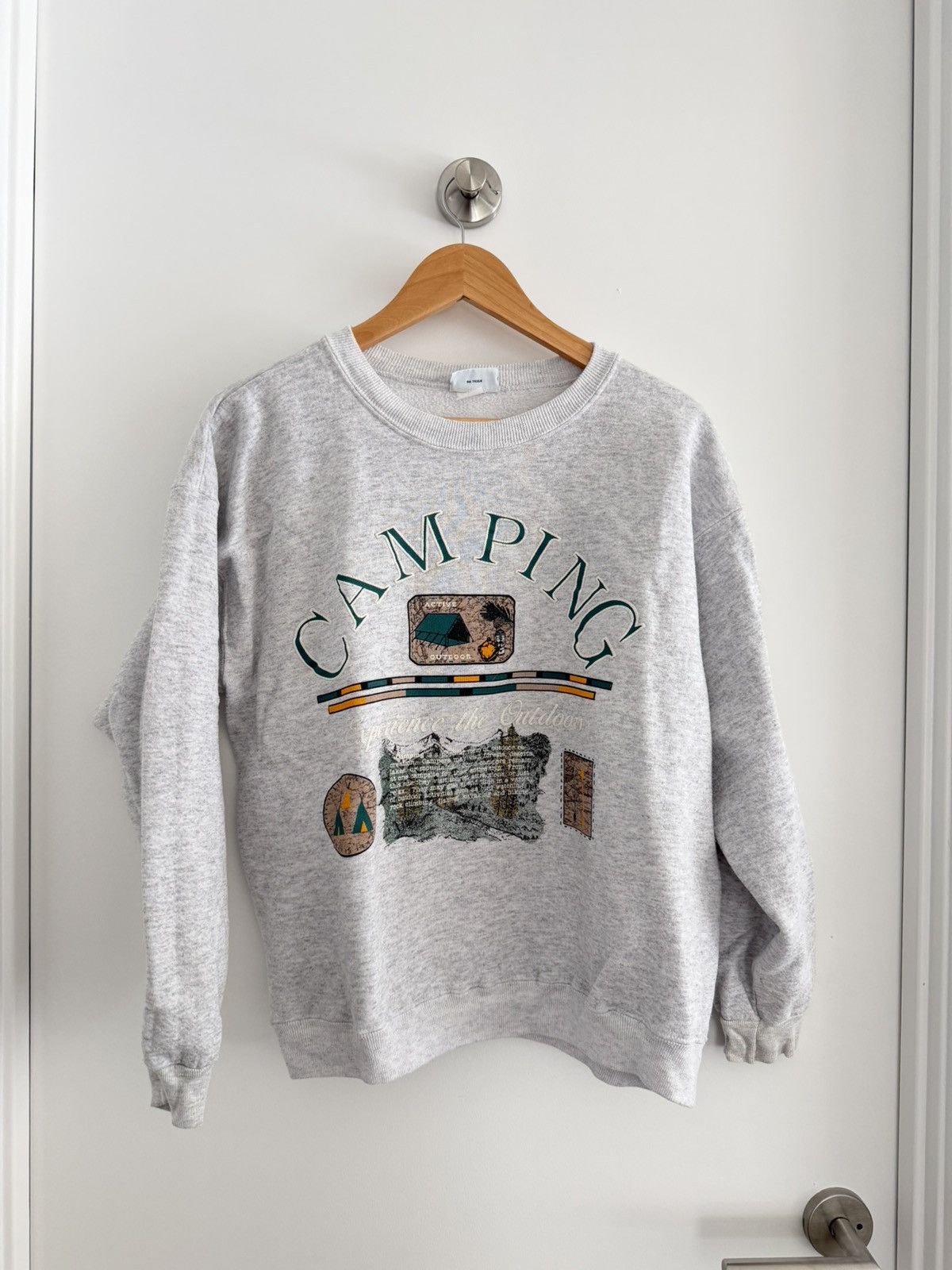 Vintage Vintage Dannagers Camping Sweatshirt Size US L / EU 52-54 / 3 - 1 Thumbnail