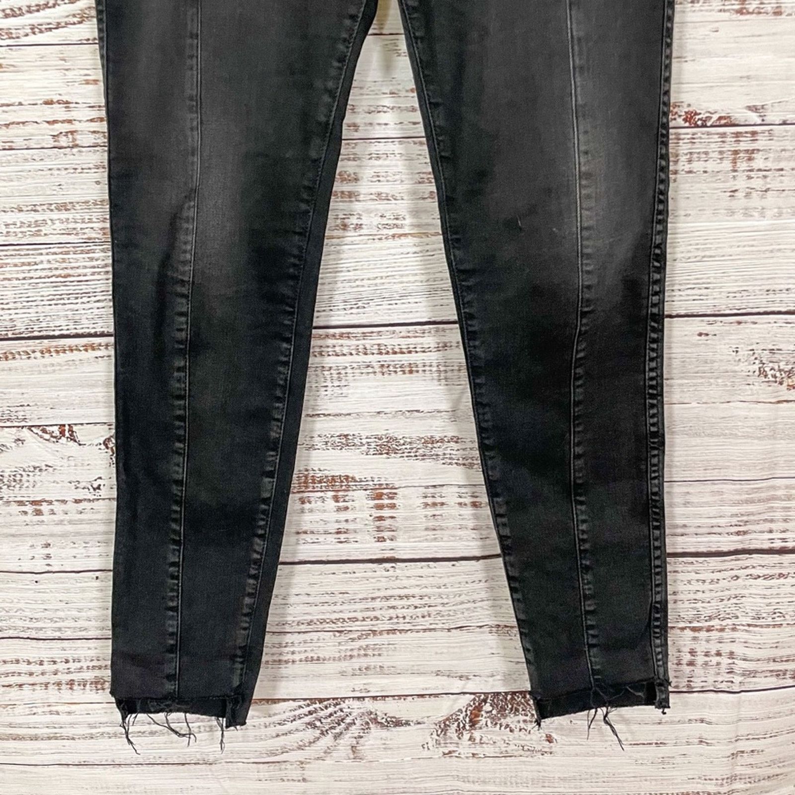 AG Adriano Goldschmied AG Jeans Black Skinny Ankle Jeans, EUC, Size 29, MSRP $228 Size 29" - 3 Thumbnail