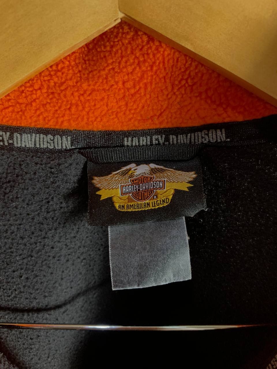 Harley Davidson Vintage Harley Davidson Fleece Jacket Motorcycle Y2K 90s Size US L / EU 52-54 / 3 - 9 Thumbnail
