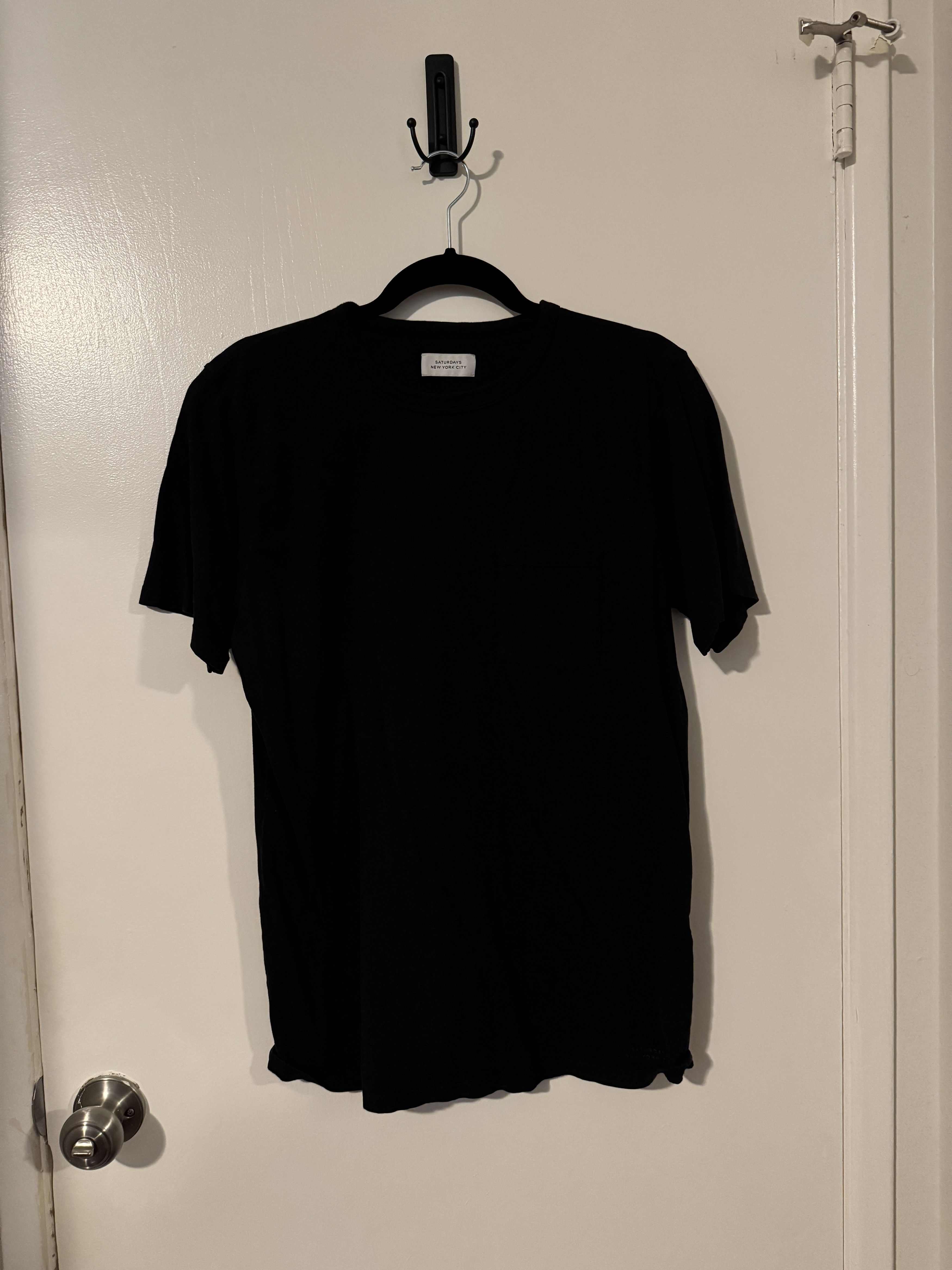 Saturdays NYC Saturdays NYC Black Pocket Tee Shirt Size US M / EU 48-50 / 2 - 1 Preview
