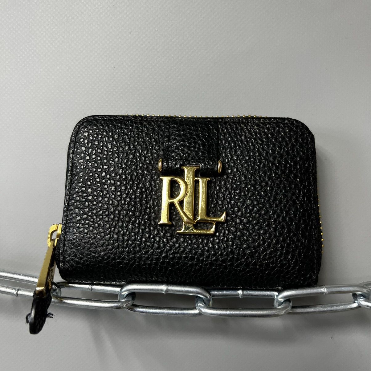 Ralph Lauren Ralph Lauren Leather Wallet Black Size ONE SIZE - 2 Thumbnail
