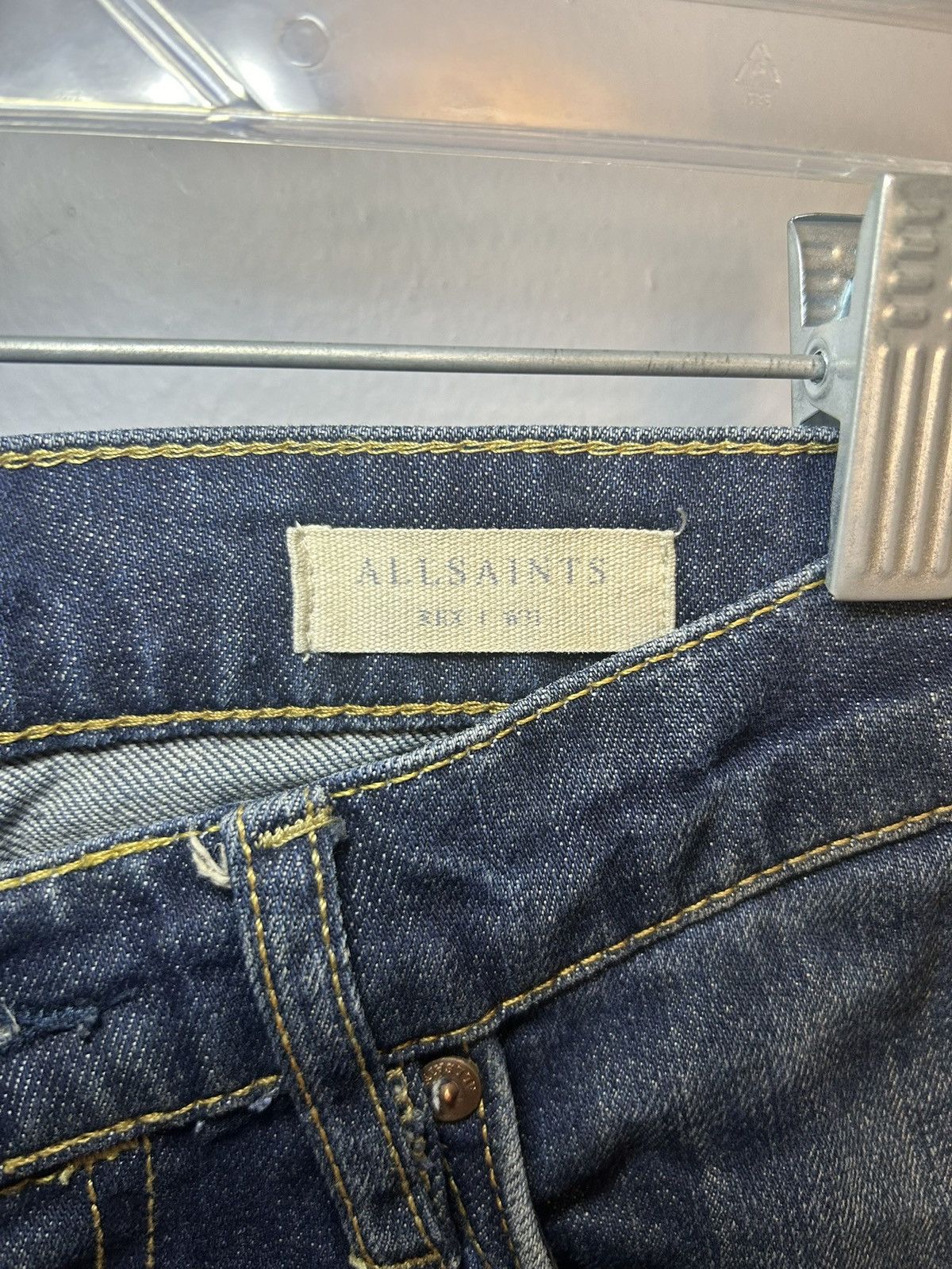 Allsaints All Saints faded blue jeans Size US 31 - 3 Thumbnail