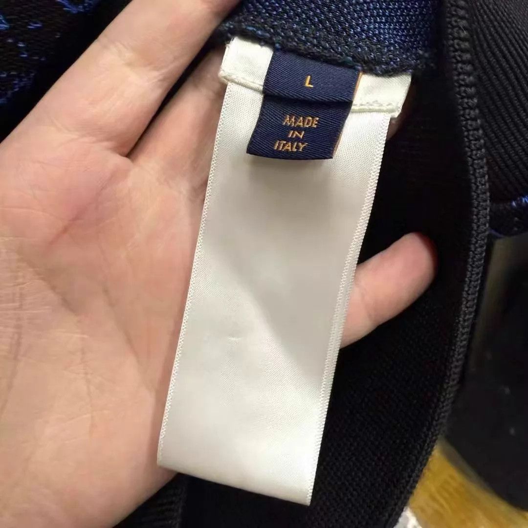 Louis Vuitton LV 98new black blue monogram all over L jacket 4999 Size US L / EU 52-54 / 3 - 4 Thumbnail
