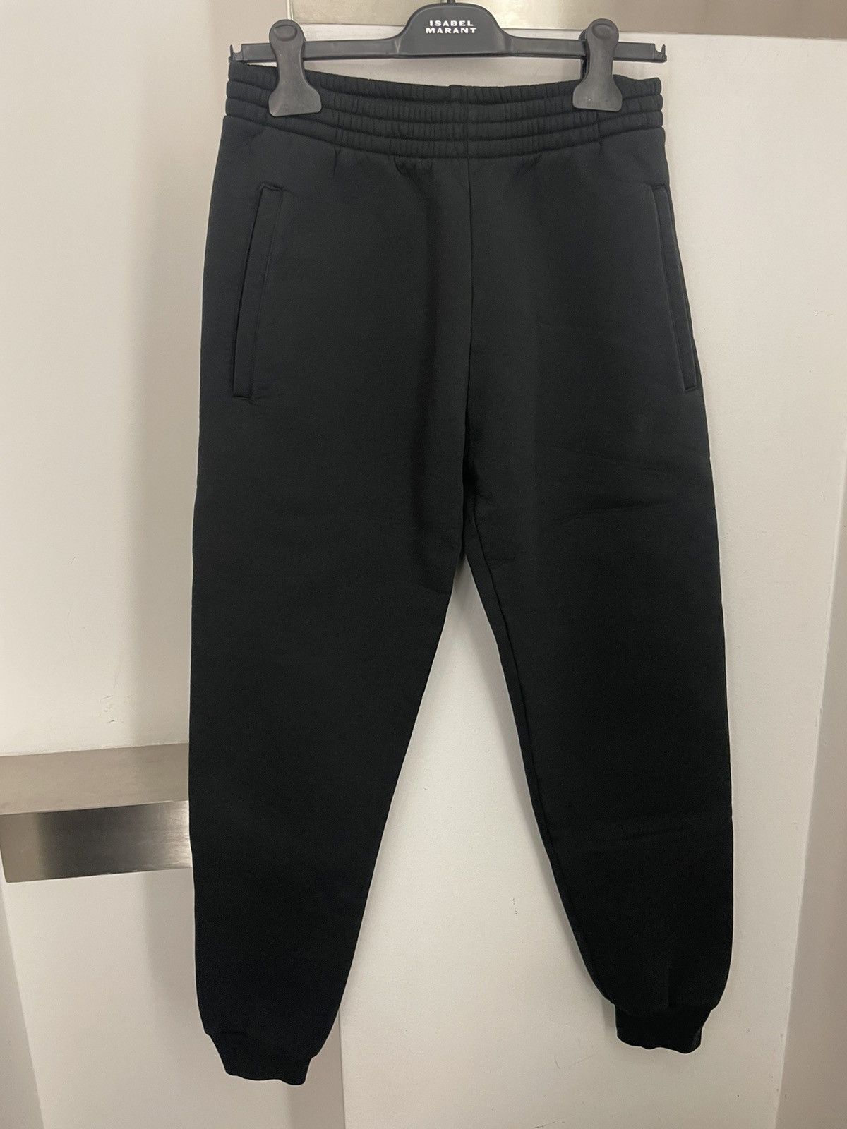 Balenciaga COTTON SWEATPANTS IN BLACK Size 26" / US 2 / IT 38 - 1 Thumbnail