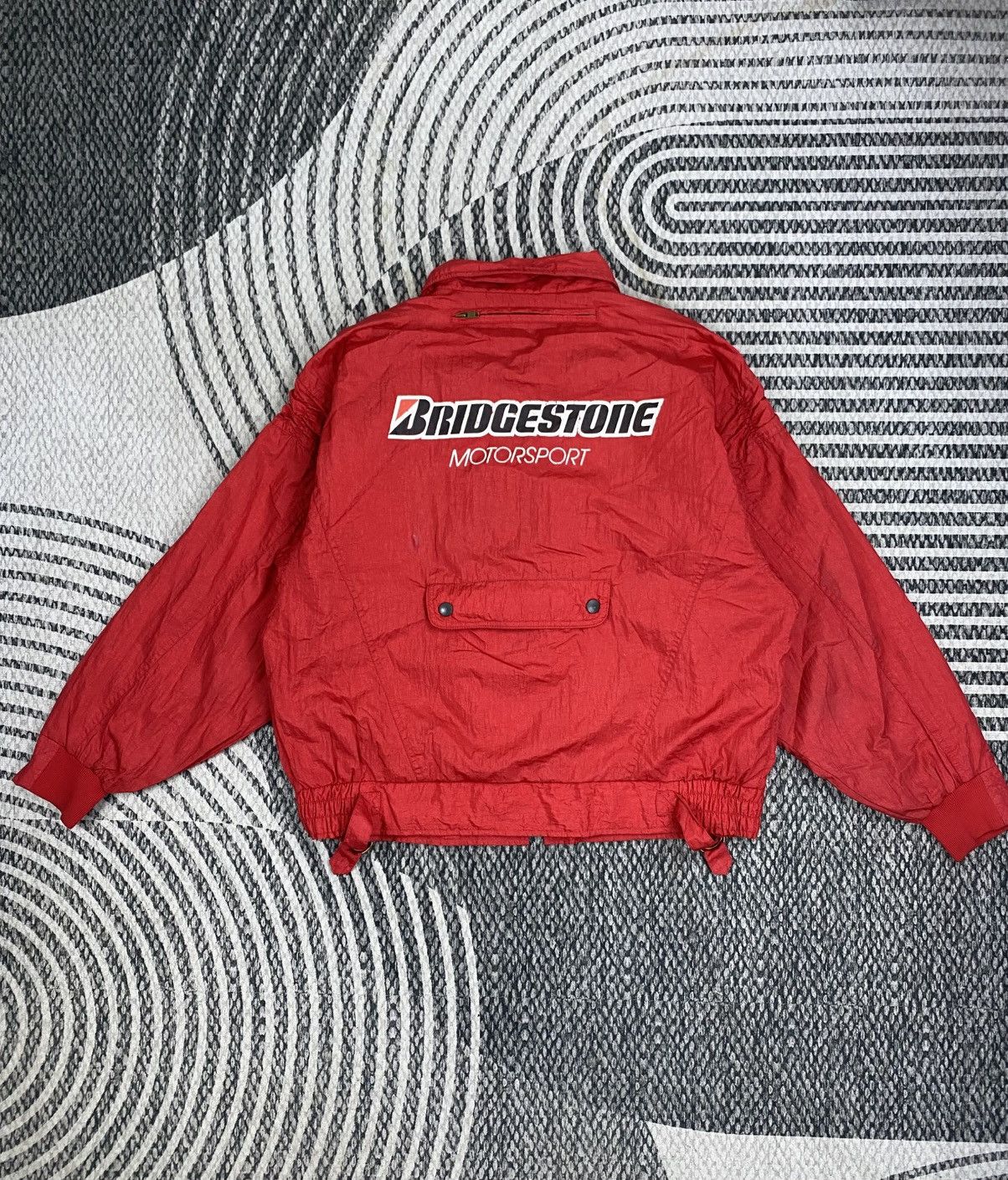 Japanese Brand Vintage Bridgestone Motor Sport Jacket Size US M / EU 48-50 / 2 - 1 Thumbnail